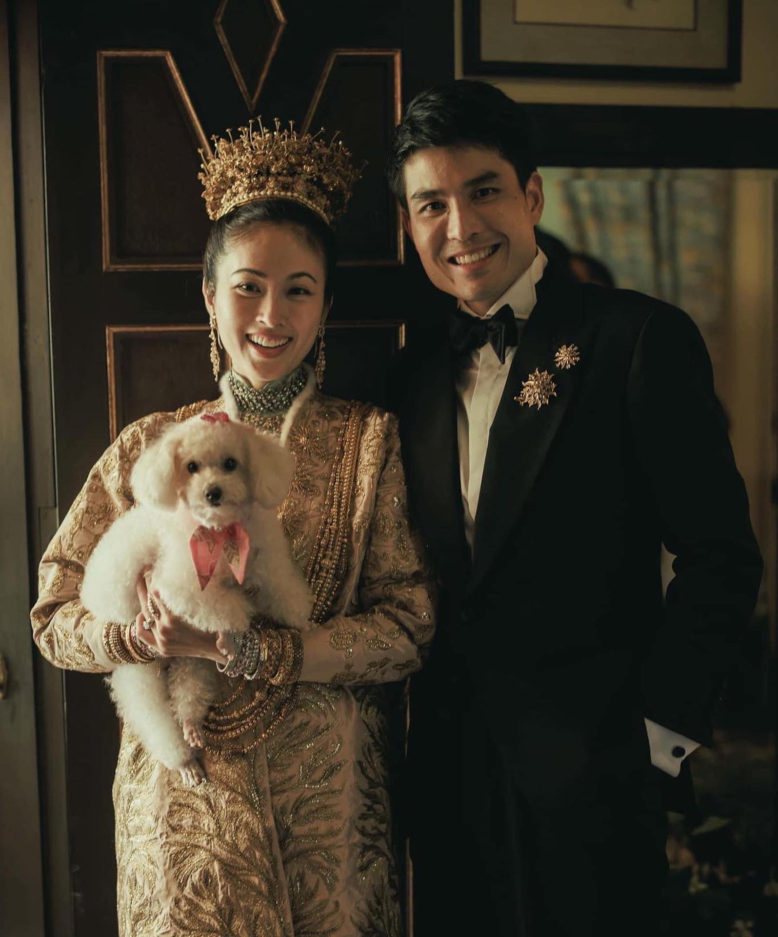 Hôn lễ truyền thống của 'hoa hậu chuyển giới đẹp nhất Thái Lan' với chồng doanh nhân - Ảnh 8.