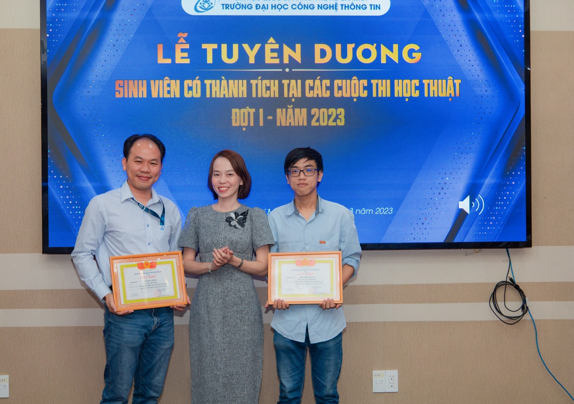 UIT vinh danh sinh viên đạt thành tích xuất sắc các cuộc thi quốc gia, quốc tế - Ảnh 2.