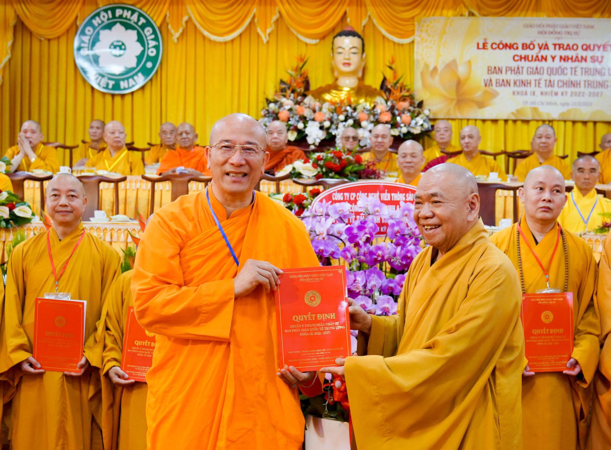 Đại Đức Thích Trúc Thái Minh nhận chức Phó trưởng Ban Phật Giáo Quốc tế Trung Ương  - Ảnh 2.