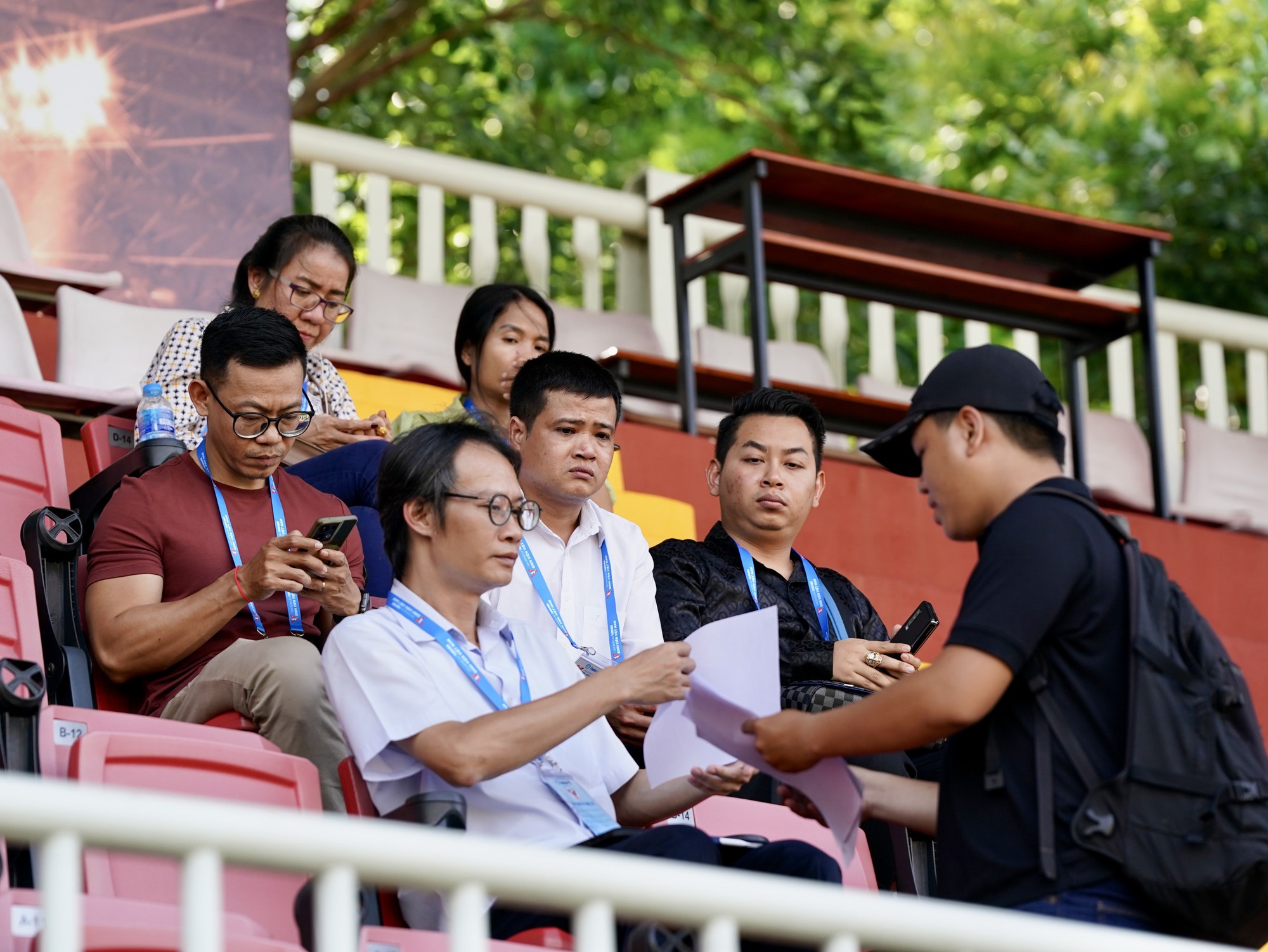 Truyền thông Campuchia dự giải Thanh Niên Sinh viên Việt Nam chuẩn bị cho SEA Games 32 - Ảnh 4.