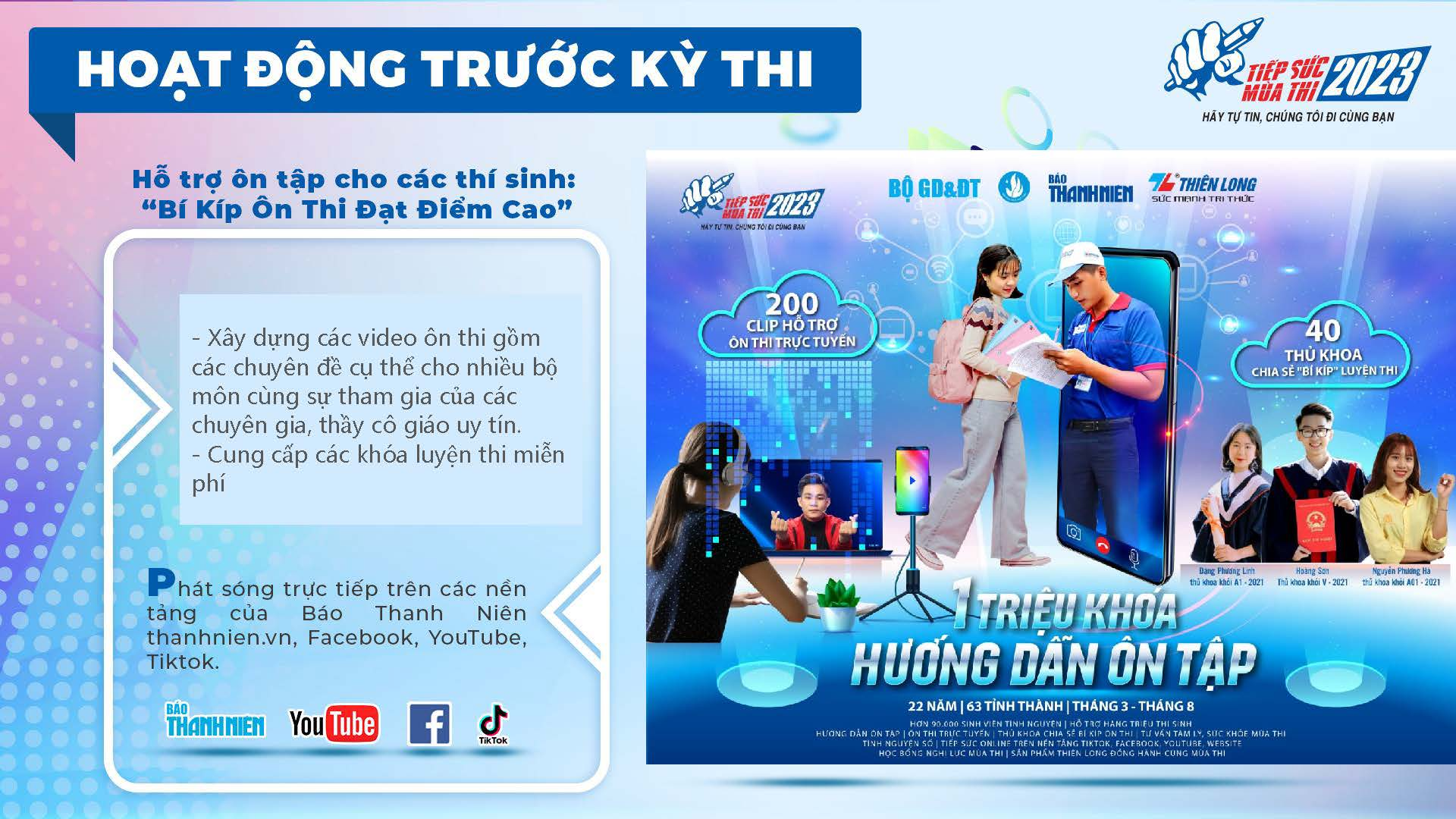 Khởi động Chương trình Tiếp sức mùa thi 2023 - Ảnh 8.