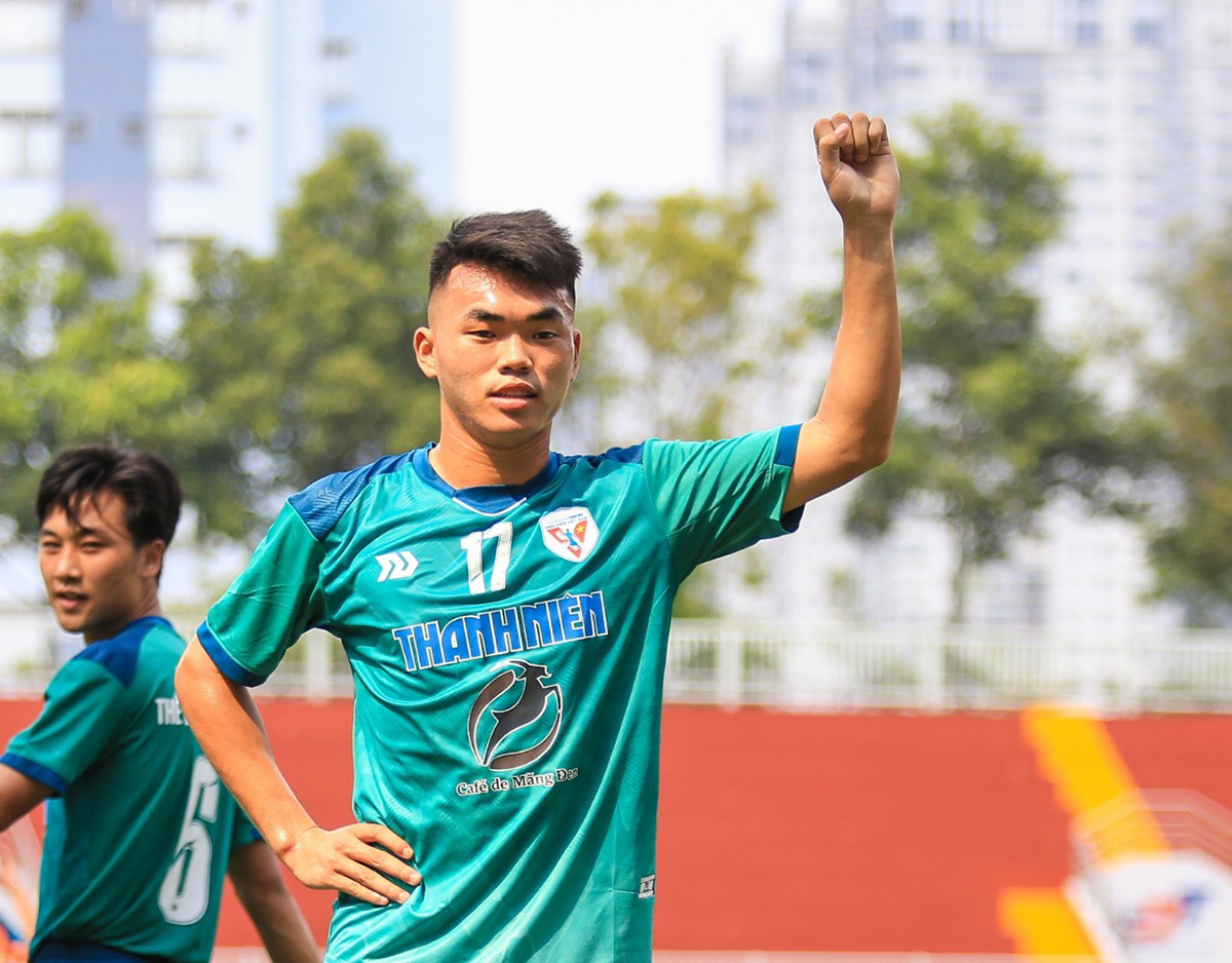 The aspiration of the top scorer of the Vietnam Youth Football ...