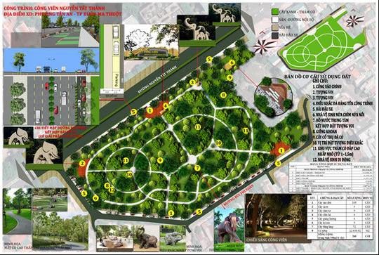 Đắk Lắk: Xây dựng công viên lớn nhất tỉnh tại trung tâm Buôn Ma Thuột - Ảnh 2.