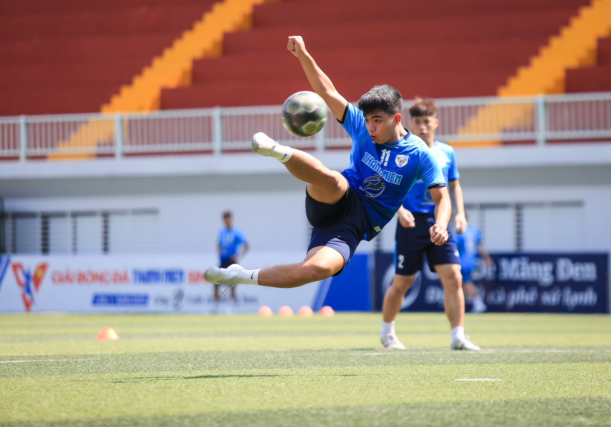 Đội ĐH Sư phạm TDTT Hà Nội đặt mục tiêu từng trận tiến đến chung kết - Ảnh 2.