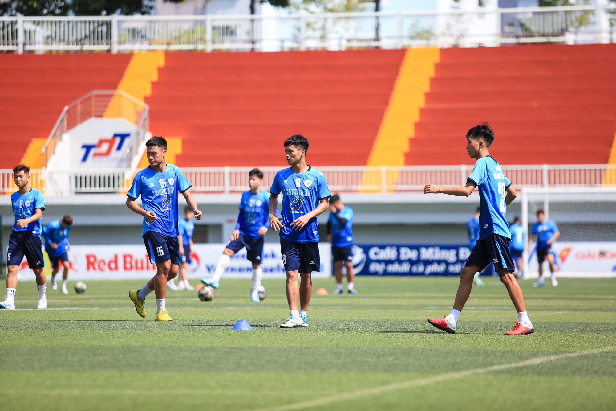 Đội ĐH Sư phạm TDTT Hà Nội đặt mục tiêu từng trận tiến đến chung kết - Ảnh 8.