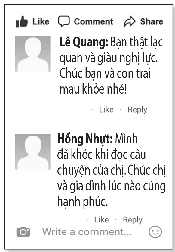 Ngưỡng mộ người mẹ ung thư giai đoạn cuối sống vui cùng con trai bị u não - Ảnh 3.