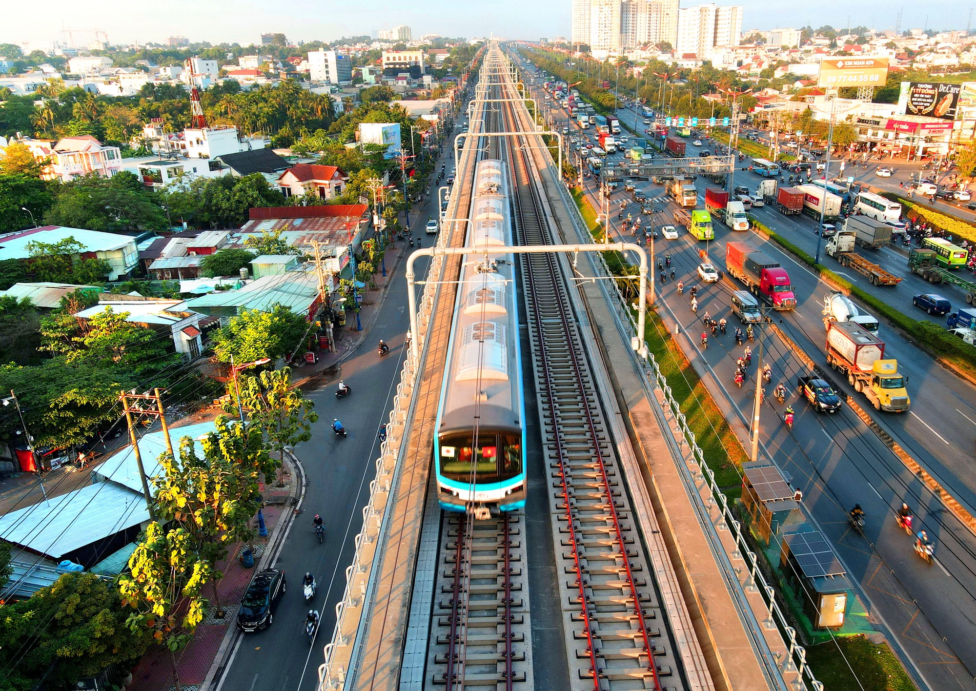 Tuyến metro số 1 TP.HCM sẽ kéo dài tới Bình Dương, Đồng Nai như thế nào?