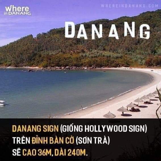 Thực hư thông tin về dòng chữ DA NANG trên bán đảo Sơn Trà như HOLLYWOOD - Ảnh 1.