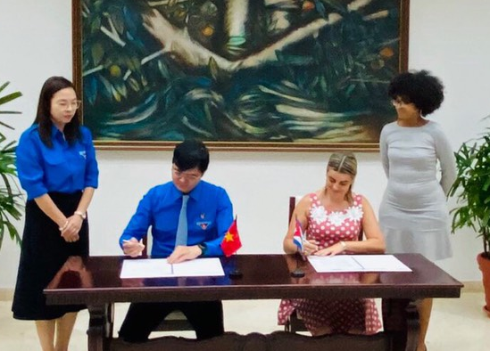 Đẩy mạnh hợp tác giữa Đoàn Thanh niên hai nước Việt Nam - Cuba  - Ảnh 1.