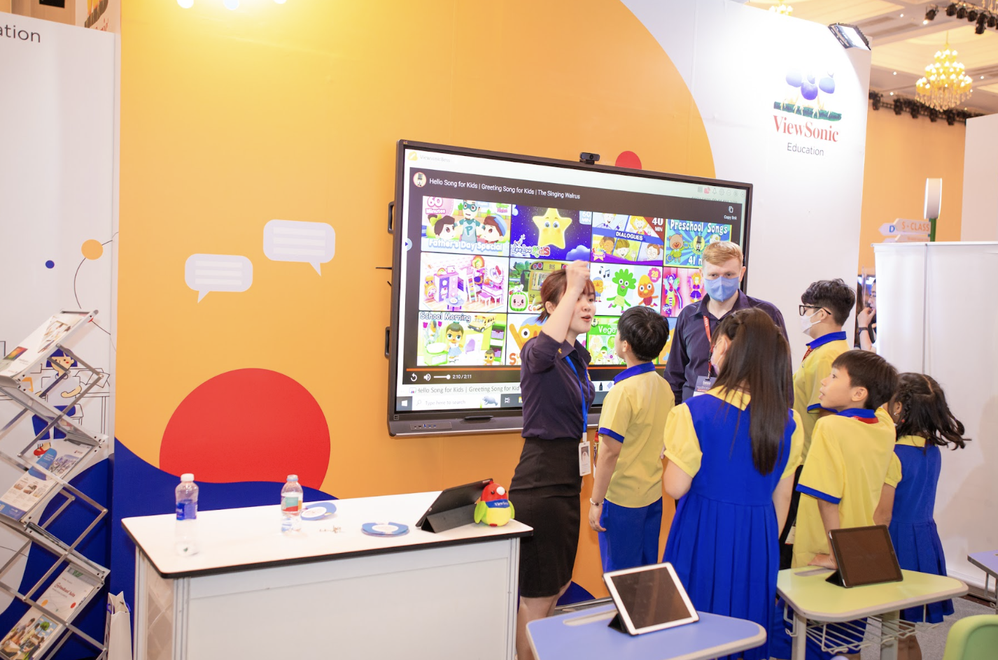 ViewSonic giới thiệu mô hình lớp học thông minh tại BESS Vietnam 2023