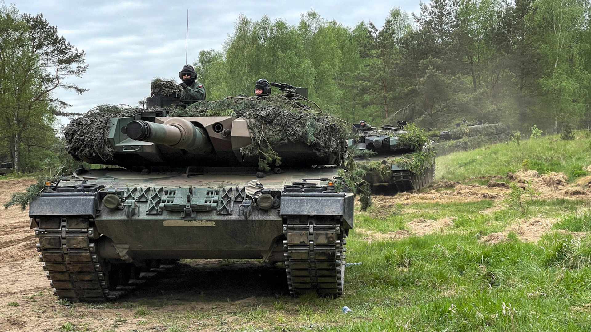 Xe tăng Đức đặt ra thách thức cho Ukraine - Ảnh 1.