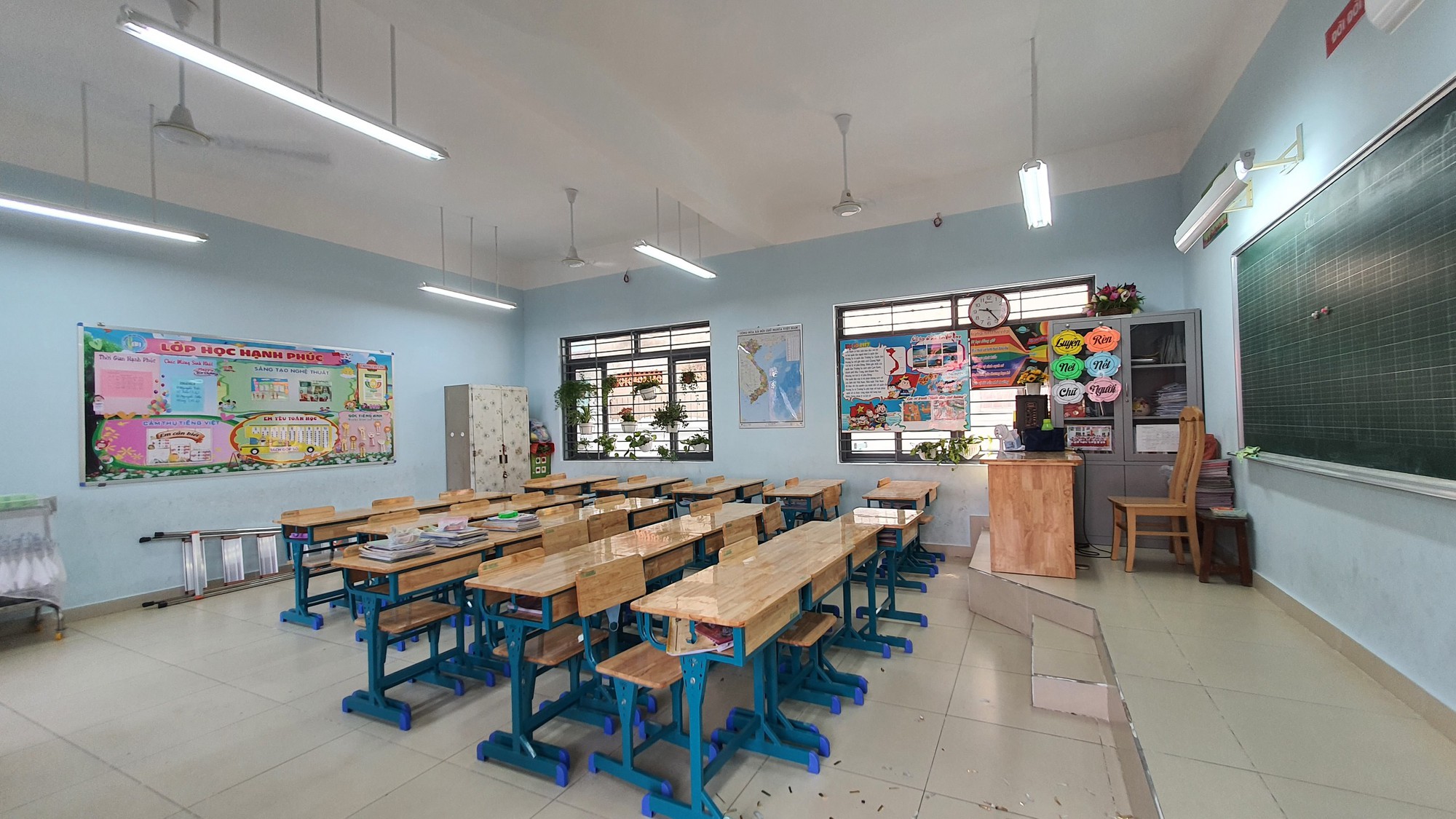 Bên trong trường tiểu học đầu tư hơn 40 tỉ đồng ở TP.HCM mới khánh thành - Ảnh 9.