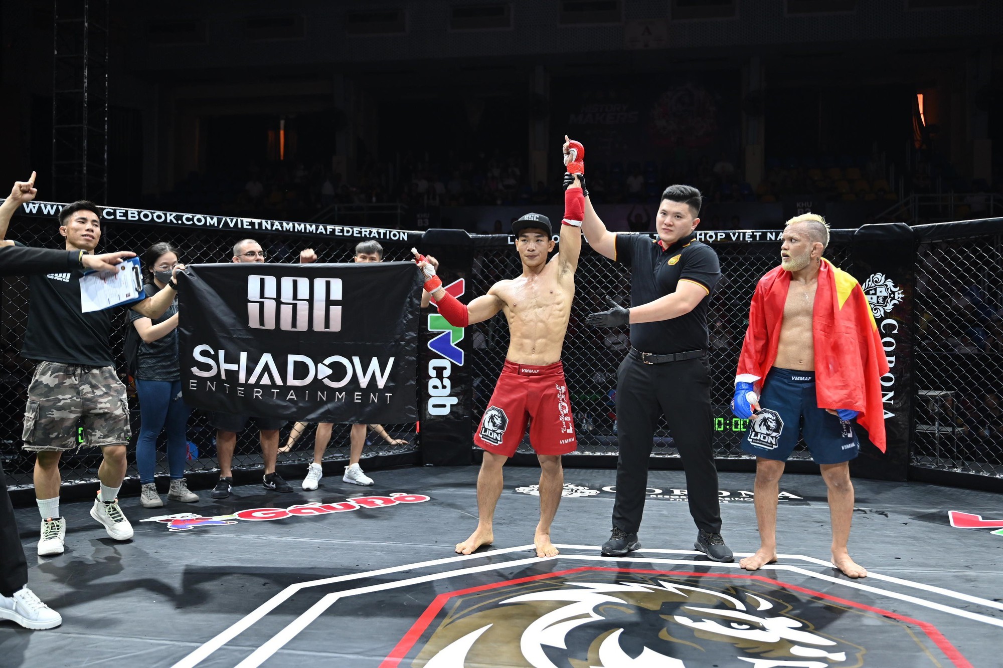 Võ sĩ Brazil thua oan tại MMA Lion Championship 05, trọng tài bị phạt nặng - Ảnh 1.