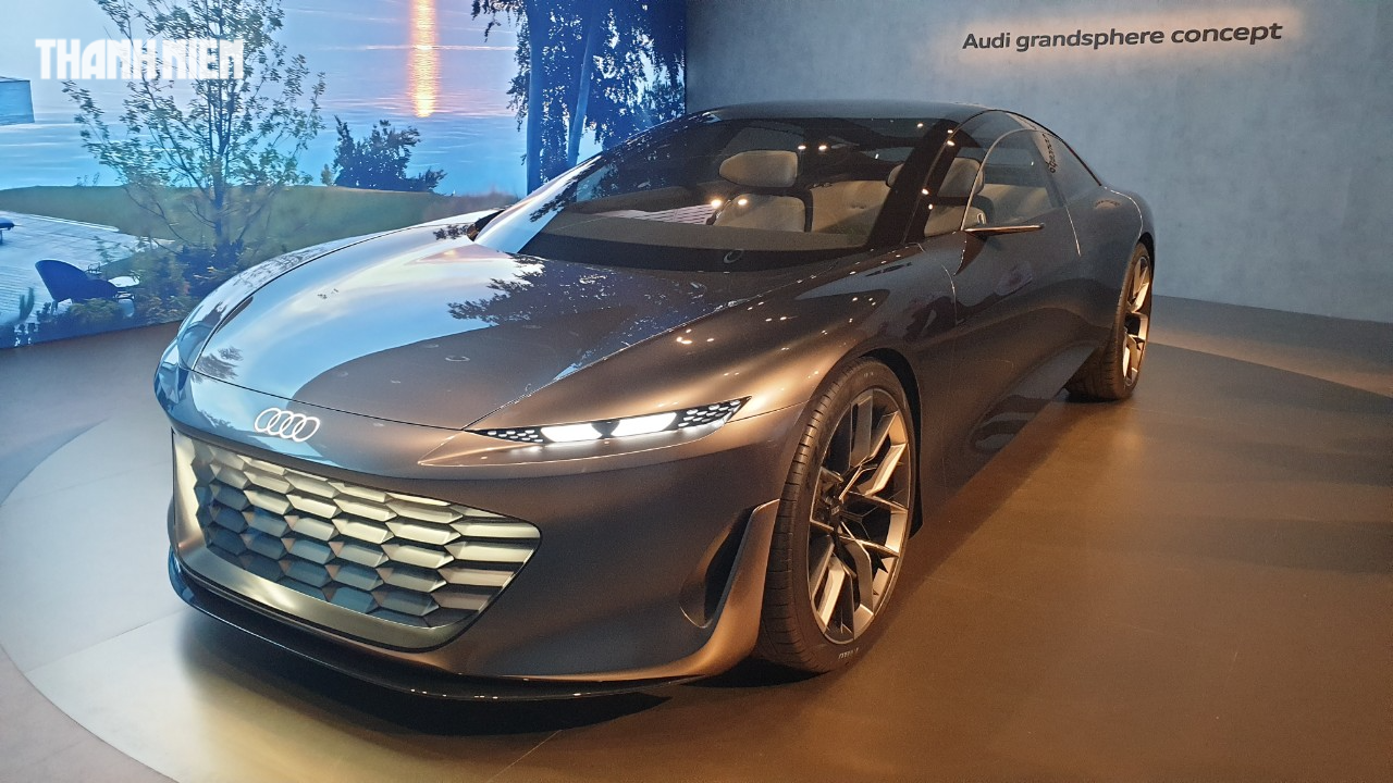 Cận cảnh Audi Grandsphere Concept, xe tương lai có một không hai trên thế giới - Ảnh 1.