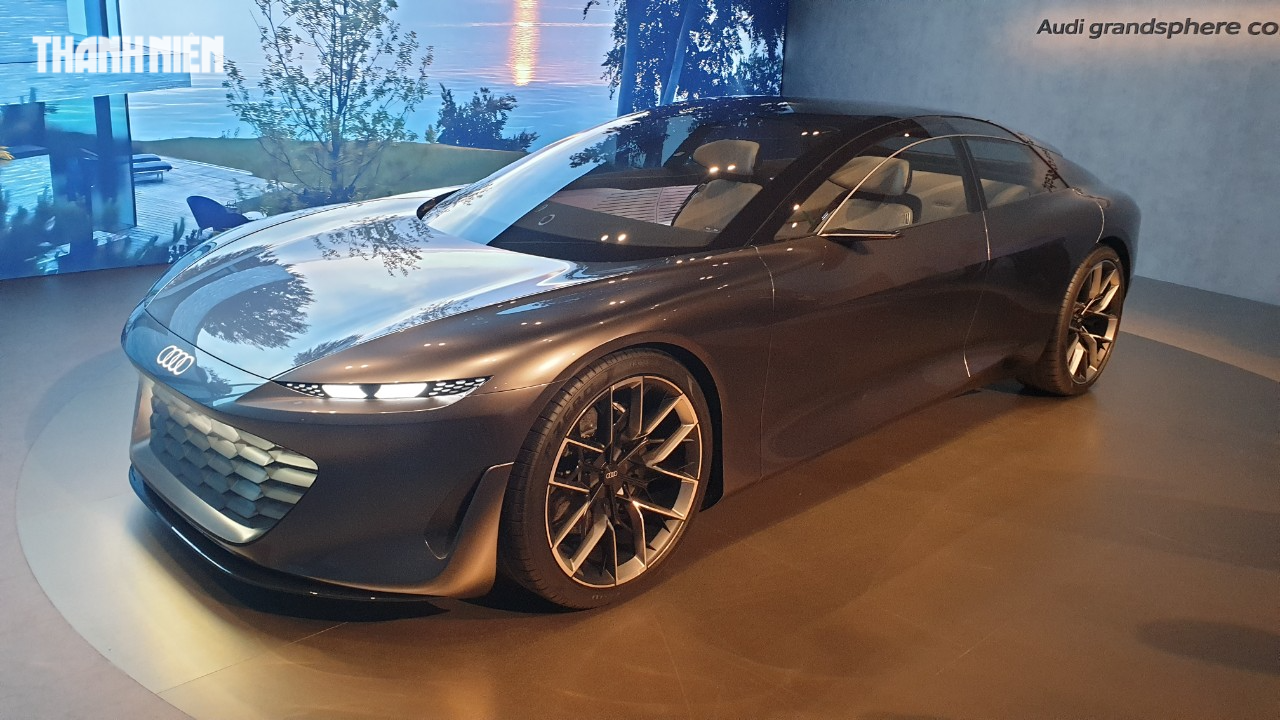 Cận cảnh Audi Grandsphere Concept, xe tương lai có một không hai trên thế giới - Ảnh 10.