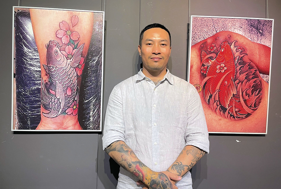 Nghệ sĩ Trung Tadashi: Tạo mê hoặc từ nghệ thuật xăm hình Á Đông - Ảnh 1.