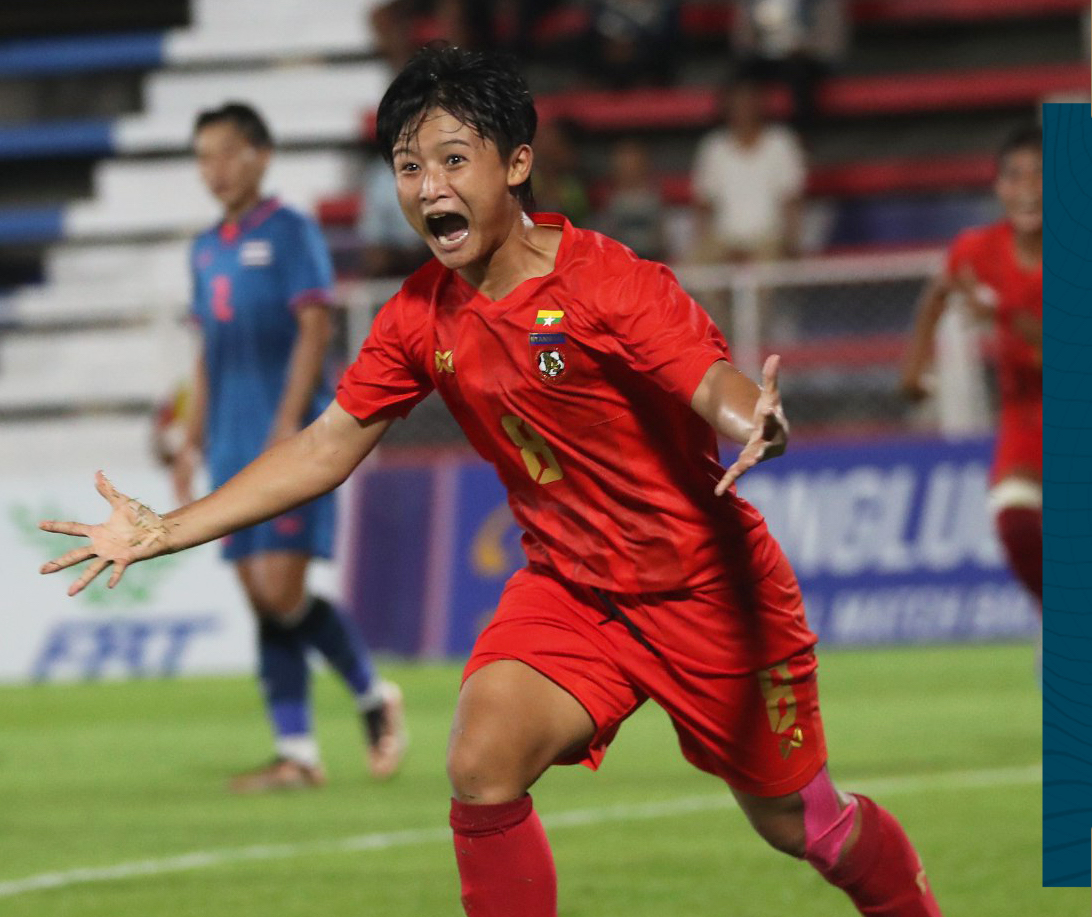 Bóng đá nữ SEA Games 32: Hạ gục Thái Lan, Myanmar hẹn Việt Nam ở chung kết - Ảnh 3.