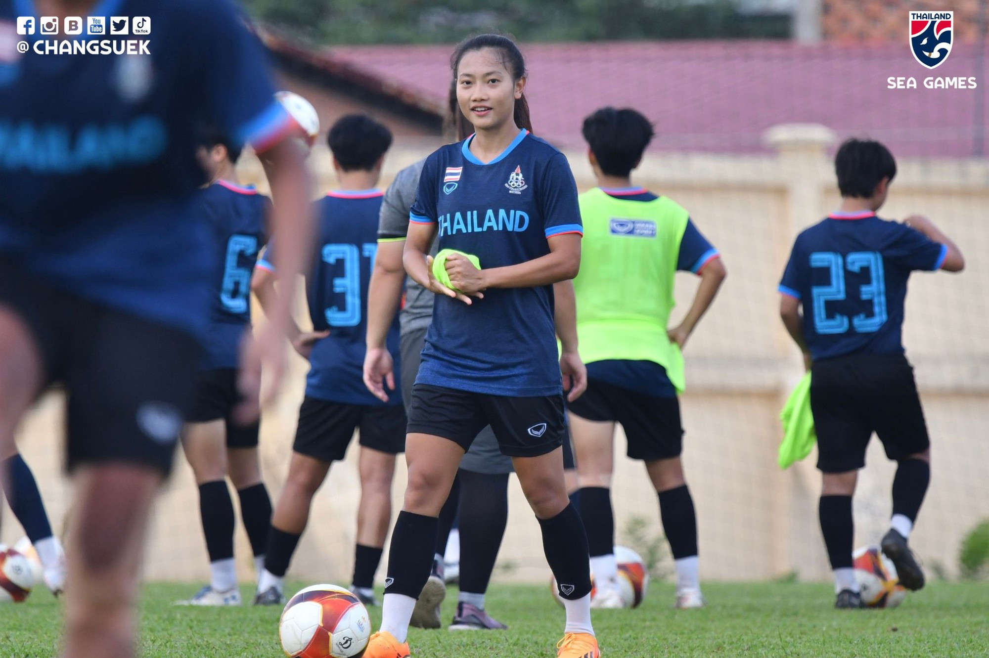 Bóng đá nữ SEA Games 32, Thái Lan - Myanmar: Chờ bất ngờ - Ảnh 1.