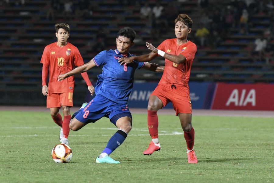 Bóng đá SEA Games 32, U.22 Thái Lan 3-0 U.22 Myanmar: 'Voi chiến' tranh HCV với Indonesia - Ảnh 2.