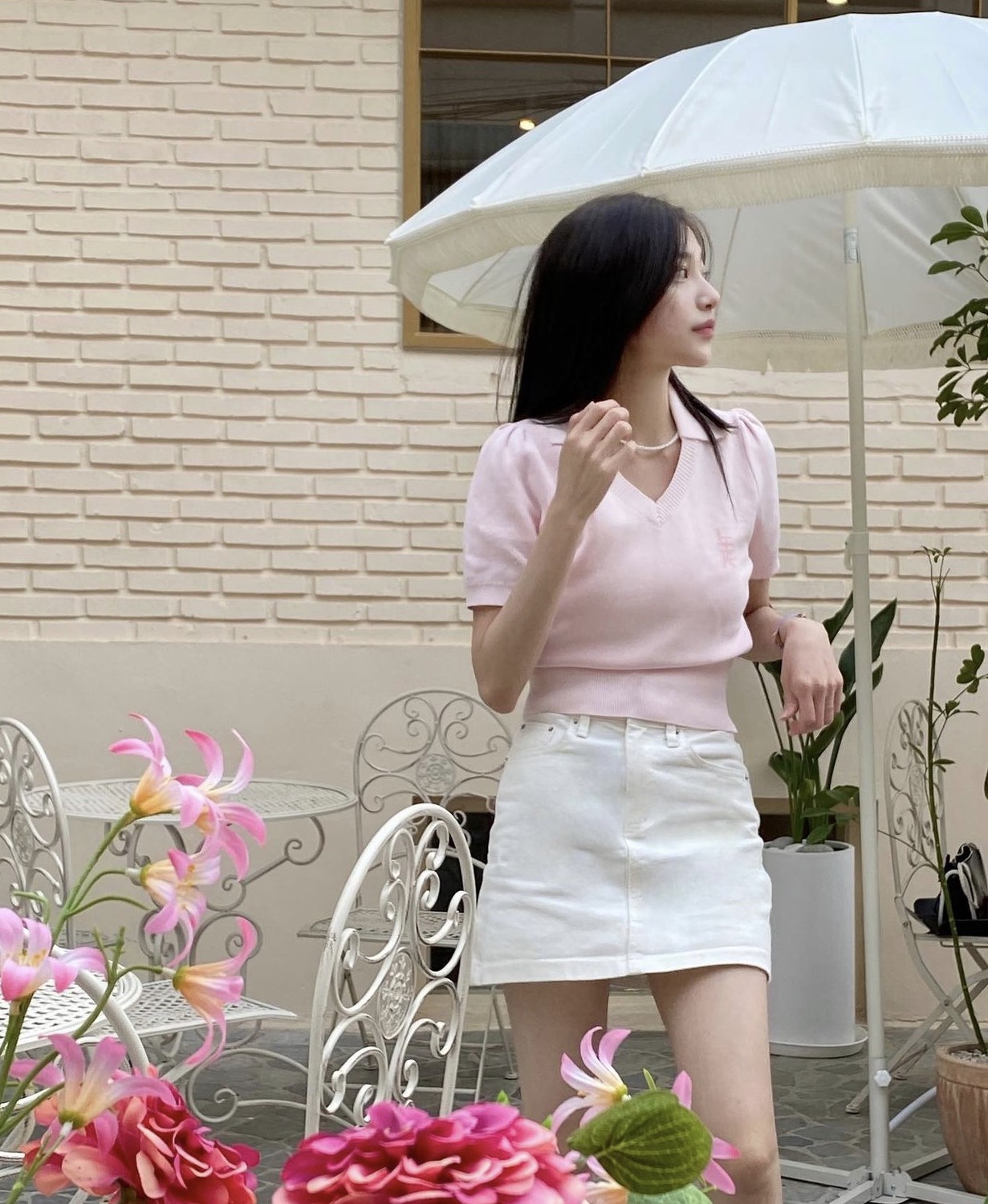 Chân váy xếp ly xòe dáng dài chất vải nhung ly dày dặn đẹp, lên đồ siêu xinh,  chân váy dài ~ 80cm | Shopee Việt Nam