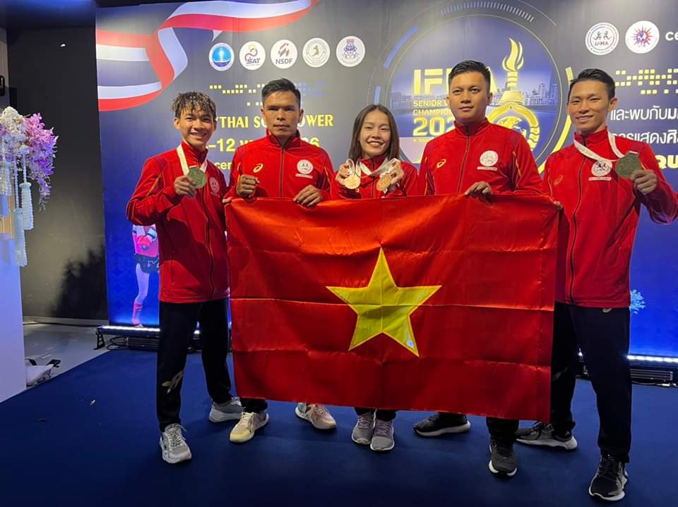 Việt Nam gây bất ngờ lớn ở giải Muay thế giới 2023 - Ảnh 1.