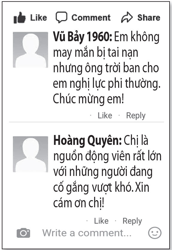 Câu chuyện truyền cảm hứng của cô giáo dạy nhạc mất 2 chân sau tai nạn - Ảnh 3. Câu chuyện truyền cảm hứng của cô giáo dạy nhạc mất 2 chân sau tai nạn - Ảnh 3.