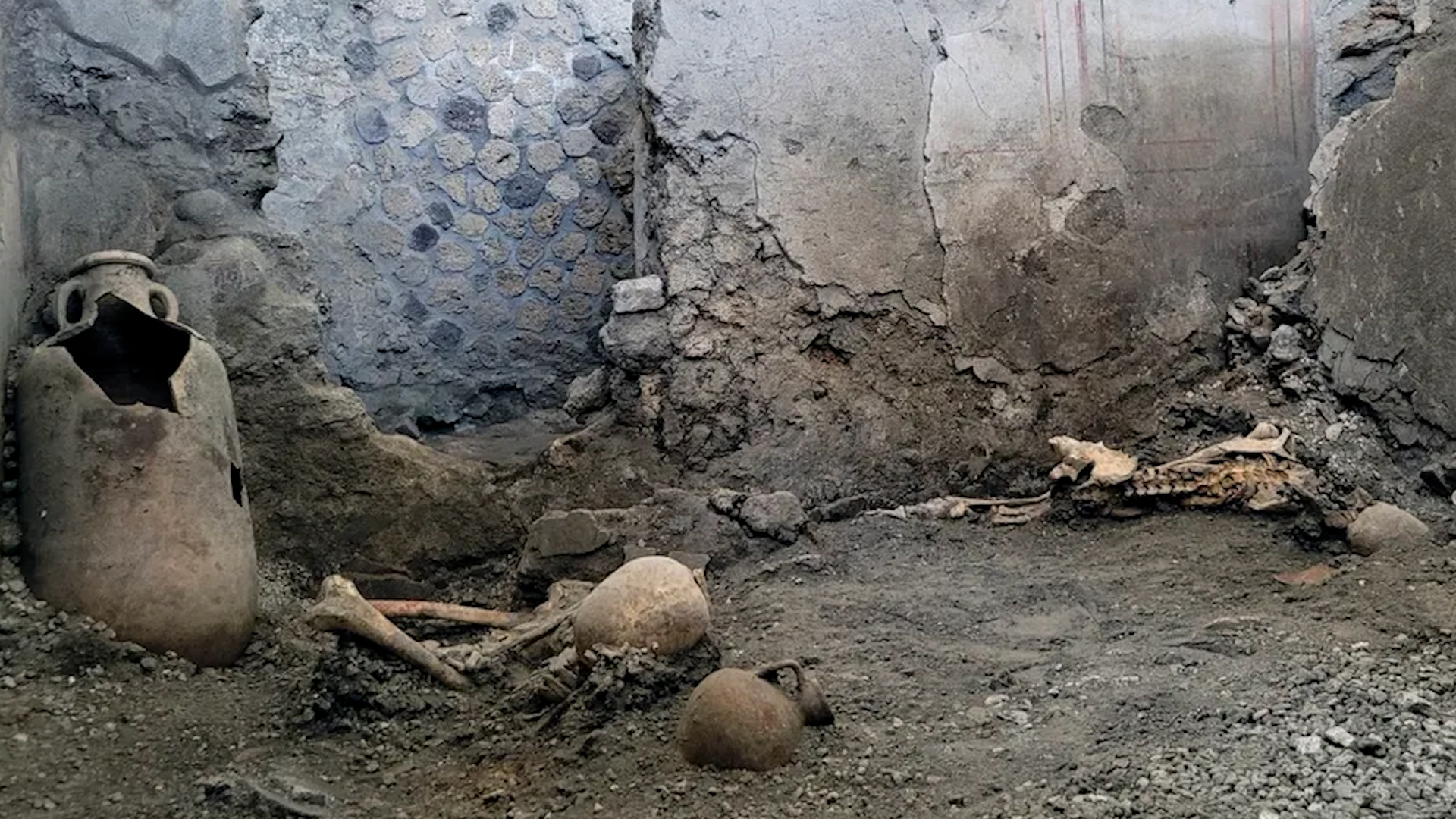 Ý: Thêm hai bộ xương cổ được tìm thấy ở Pompeii - Ảnh 1.