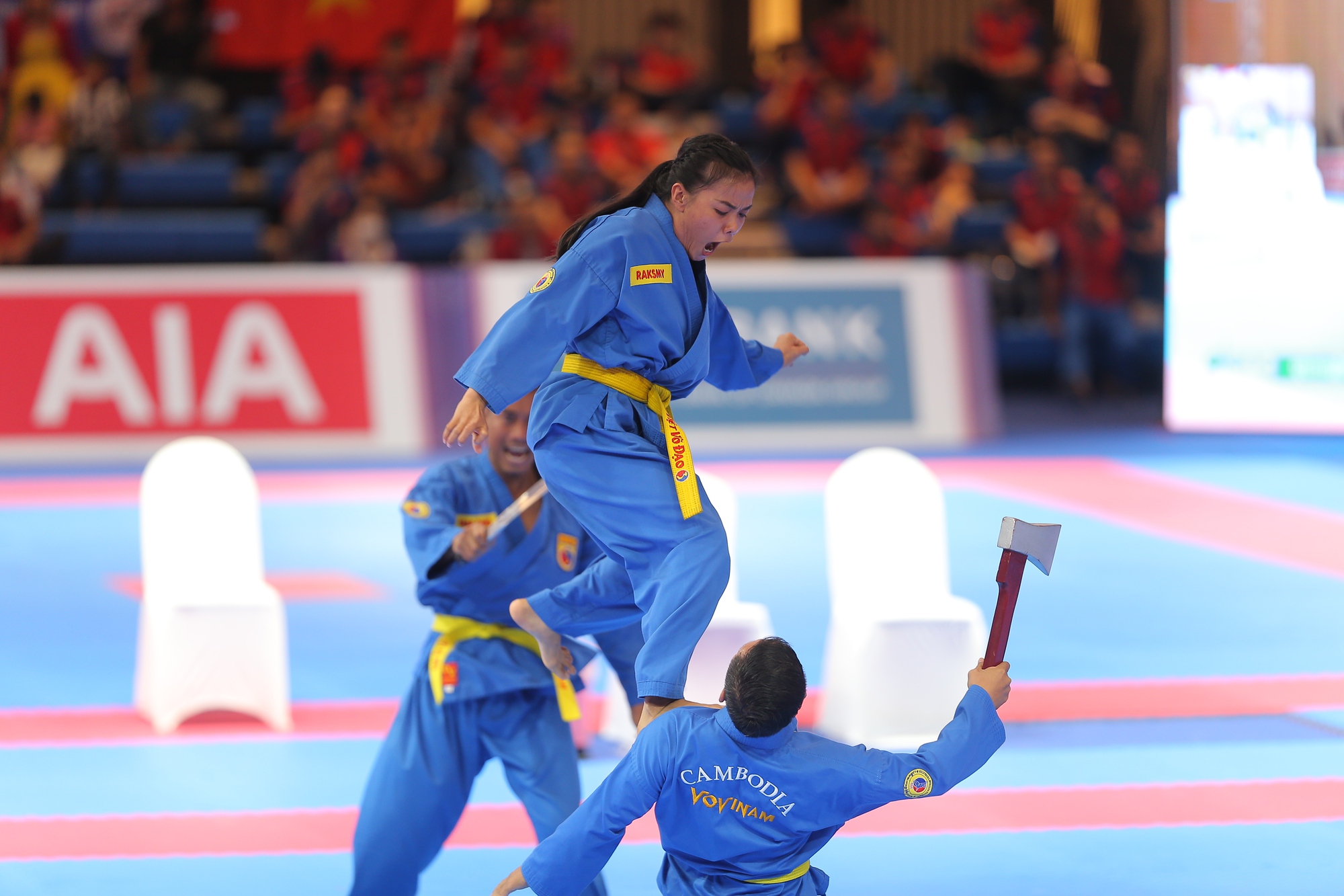 Bất ngờ với VĐV xuất sắc nhất SEA Games 32: yêu vovinam, rành tiếng Việt - Ảnh 2.