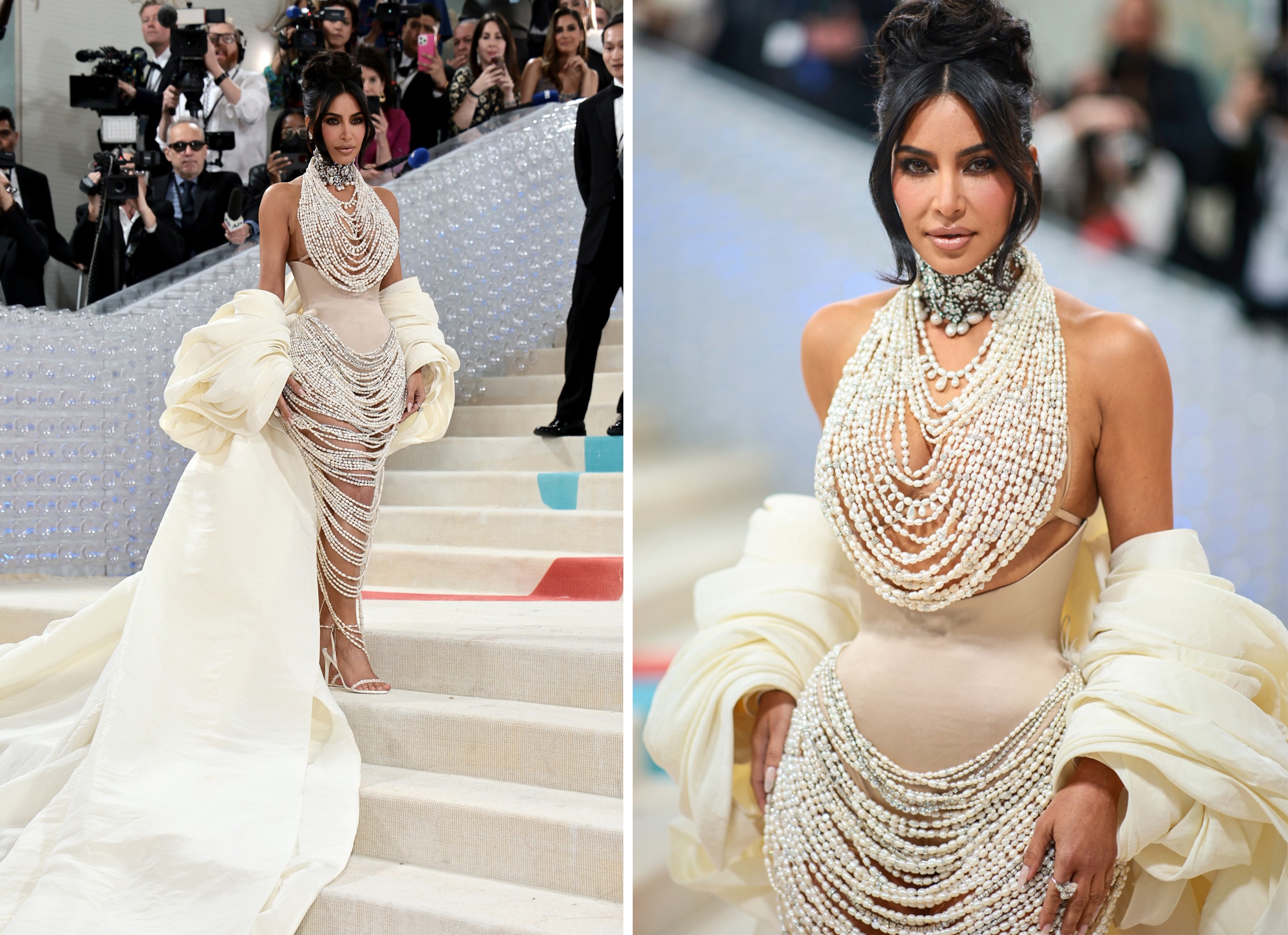 Sao nữ lột đồ và những màn ‘chặt chém’ gây ‘náo loạn’ Met Gala 2023 - Ảnh 7.