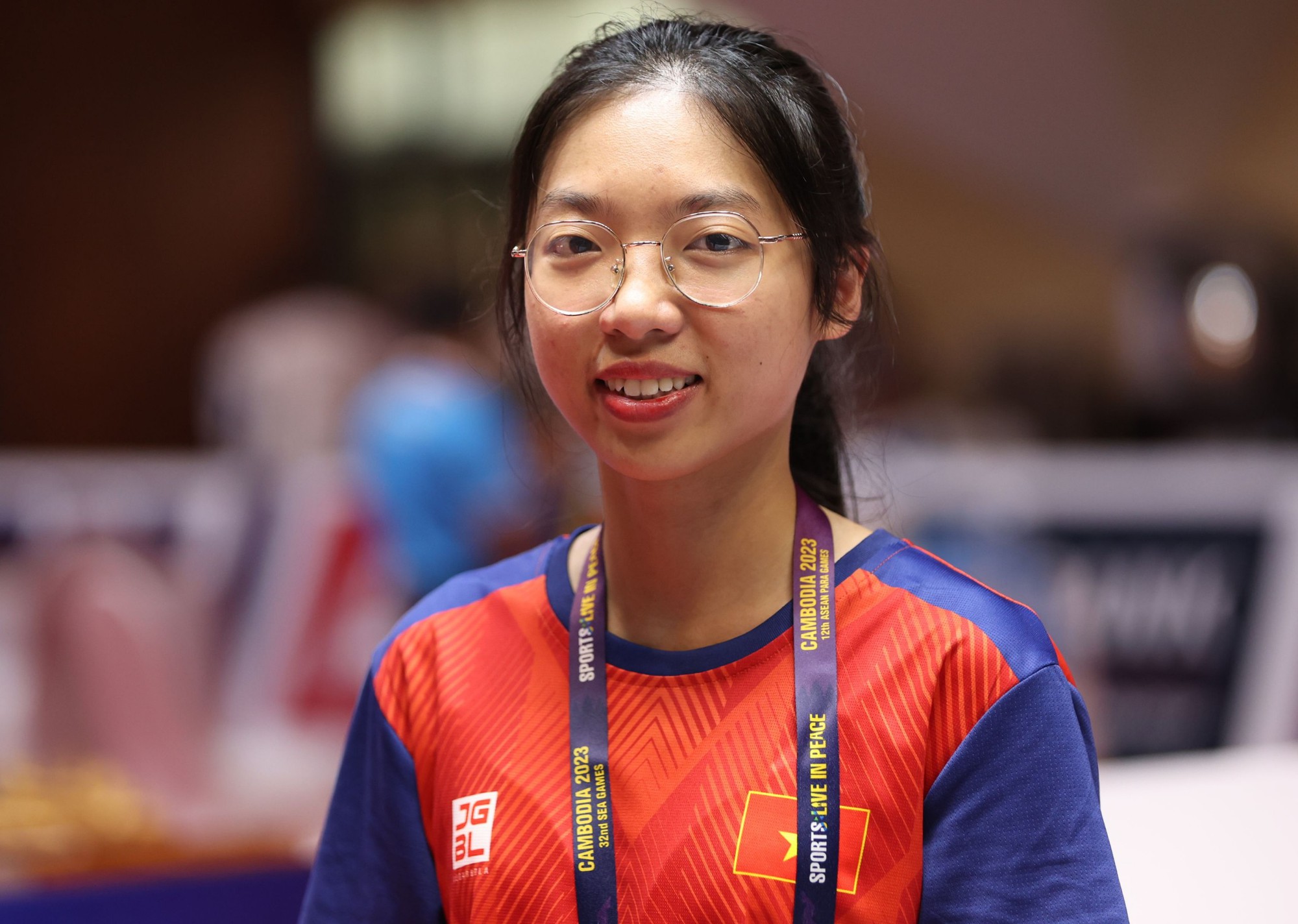 Trưởng đoàn Đặng Hà Việt: 'Xin chúc mừng HCV đầu tiên của Việt Nam tại SEA Games 32' - Ảnh 1.