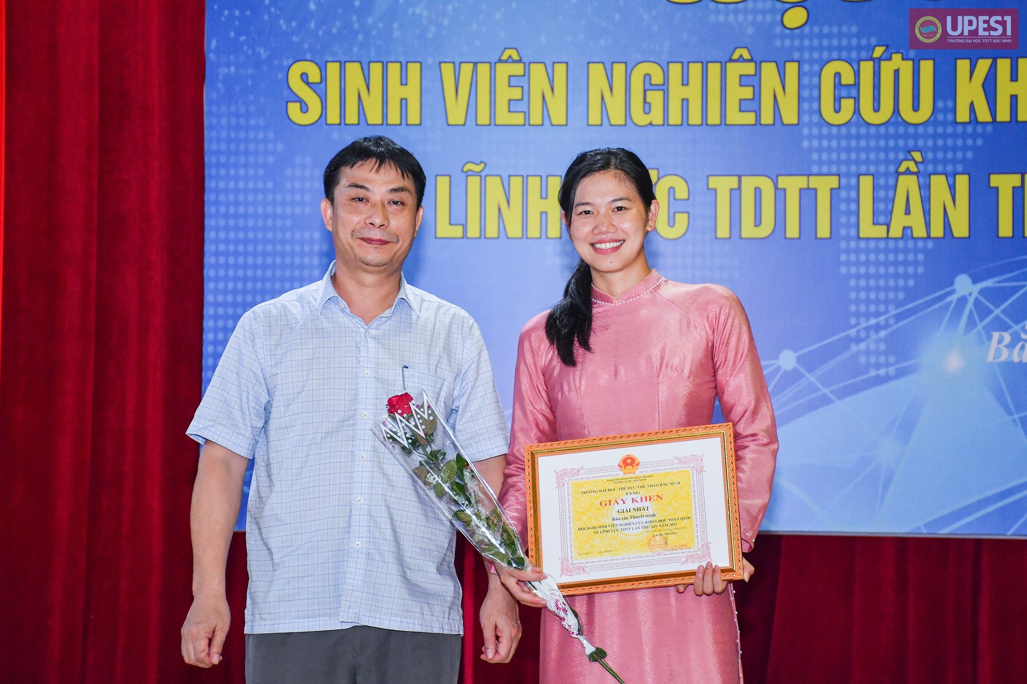 Ánh Viên đoạt giải nhất nghiên cứu khoa học lĩnh vực thể dục thể thao - Ảnh 2.