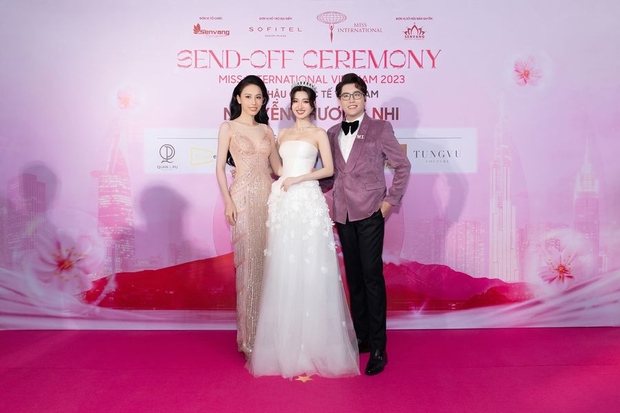 Á hậu Thảo Nhi Lê đọ sắc với Hoa hậu Quốc tế 2022 - Ảnh 8.