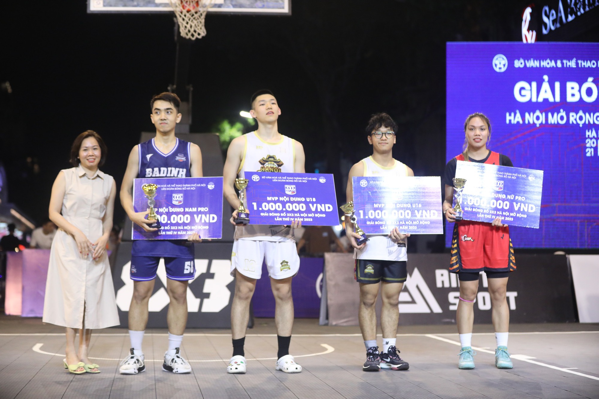 Closing the 3×3 Hanoi Open basketball tournament Vietnam.vn