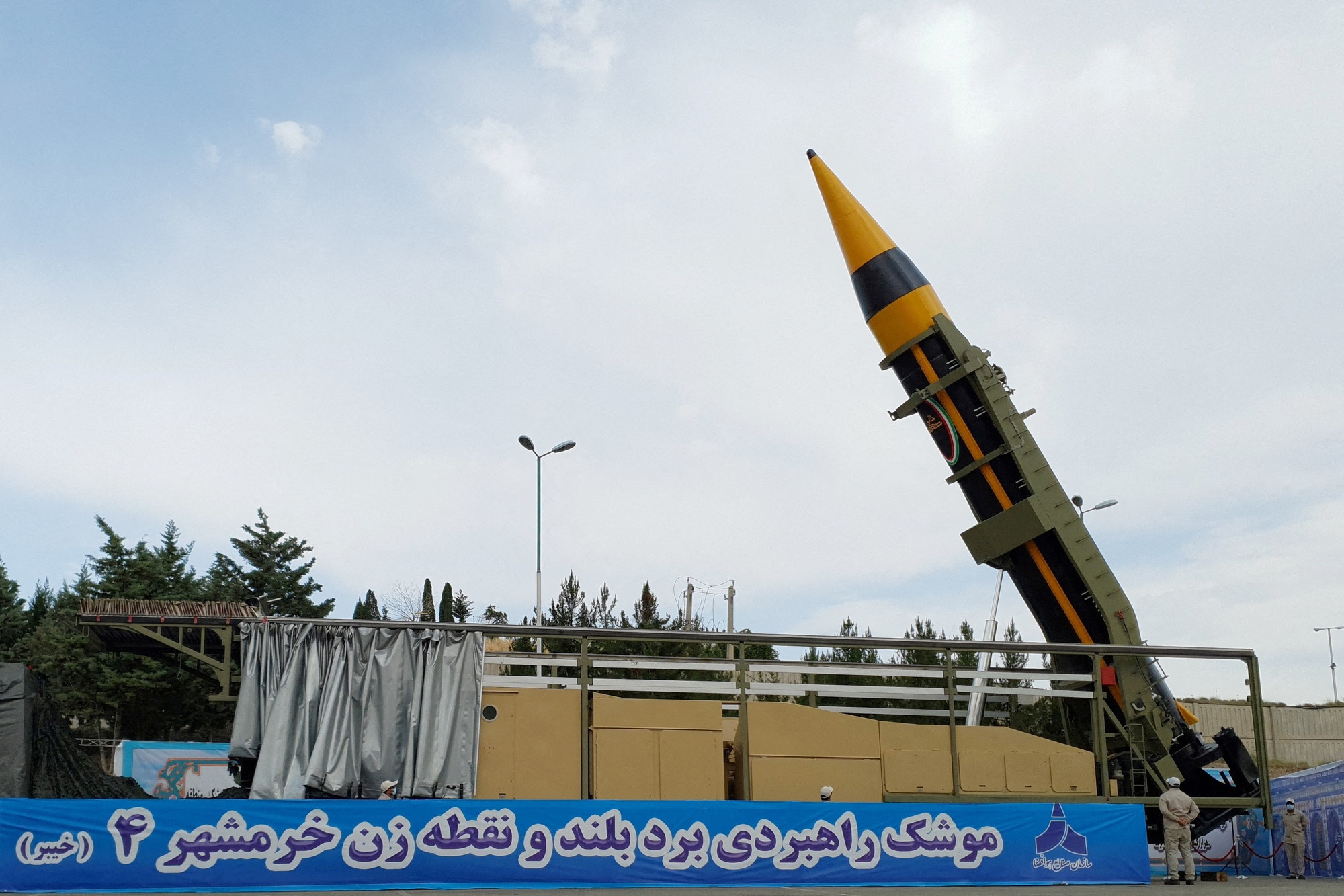 Iran phóng tên lửa đạn đạo mới sau tuyên bố của tướng hàng đầu Israel - Ảnh 1.