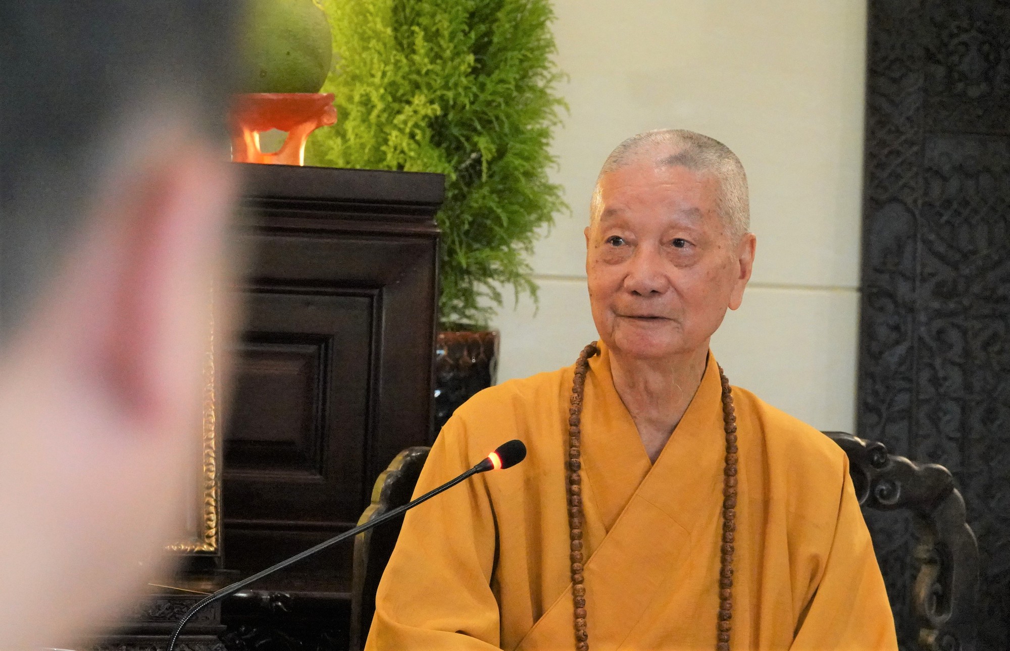 Đức Pháp chủ GHPGVN: Tăng Ni, Phật tử nỗ lực hành thiện trong mùa Phật đản - Ảnh 1.