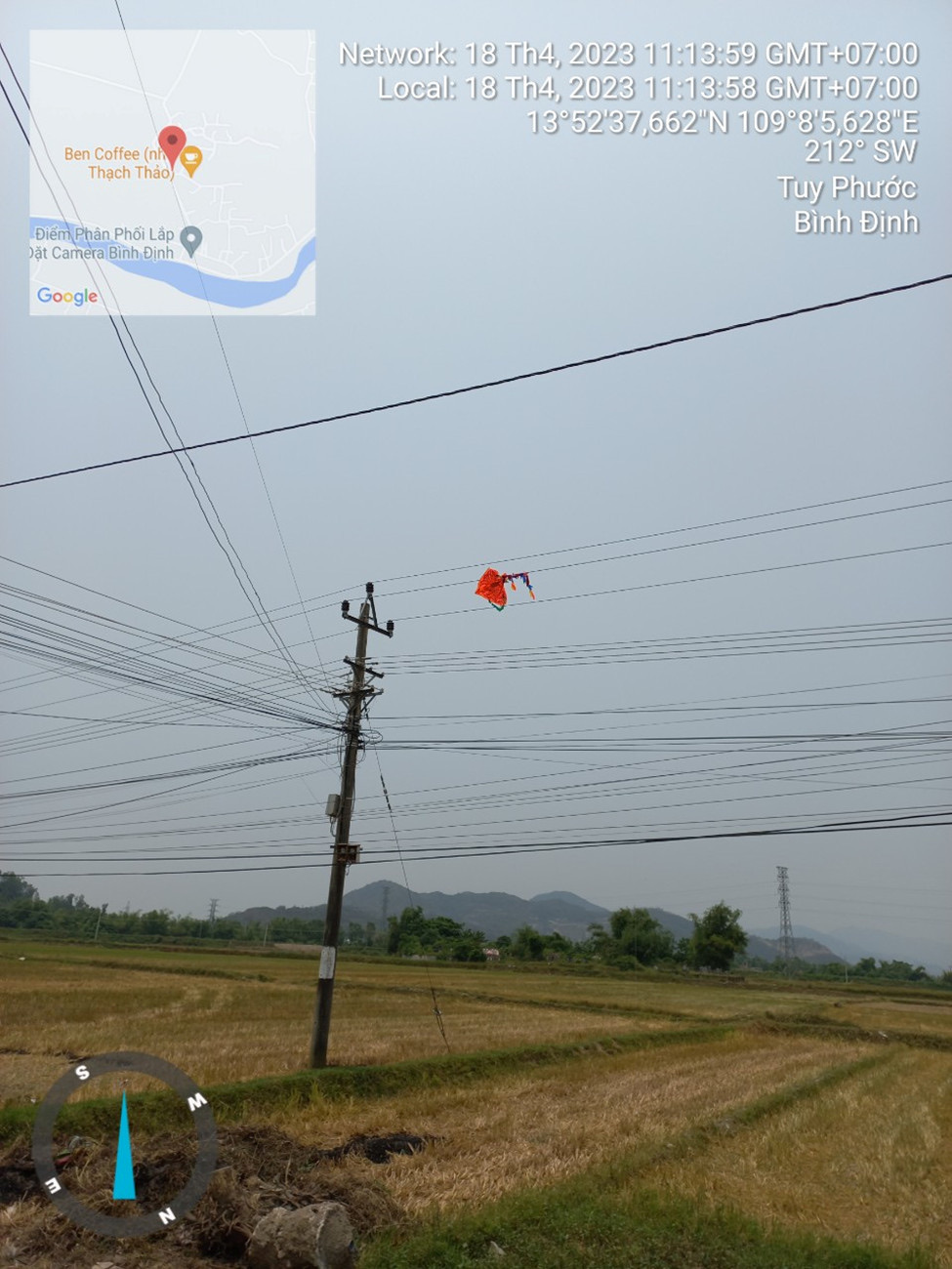 Thả diều gây sự cố lưới điện trên địa bàn tỉnh Bình Định
