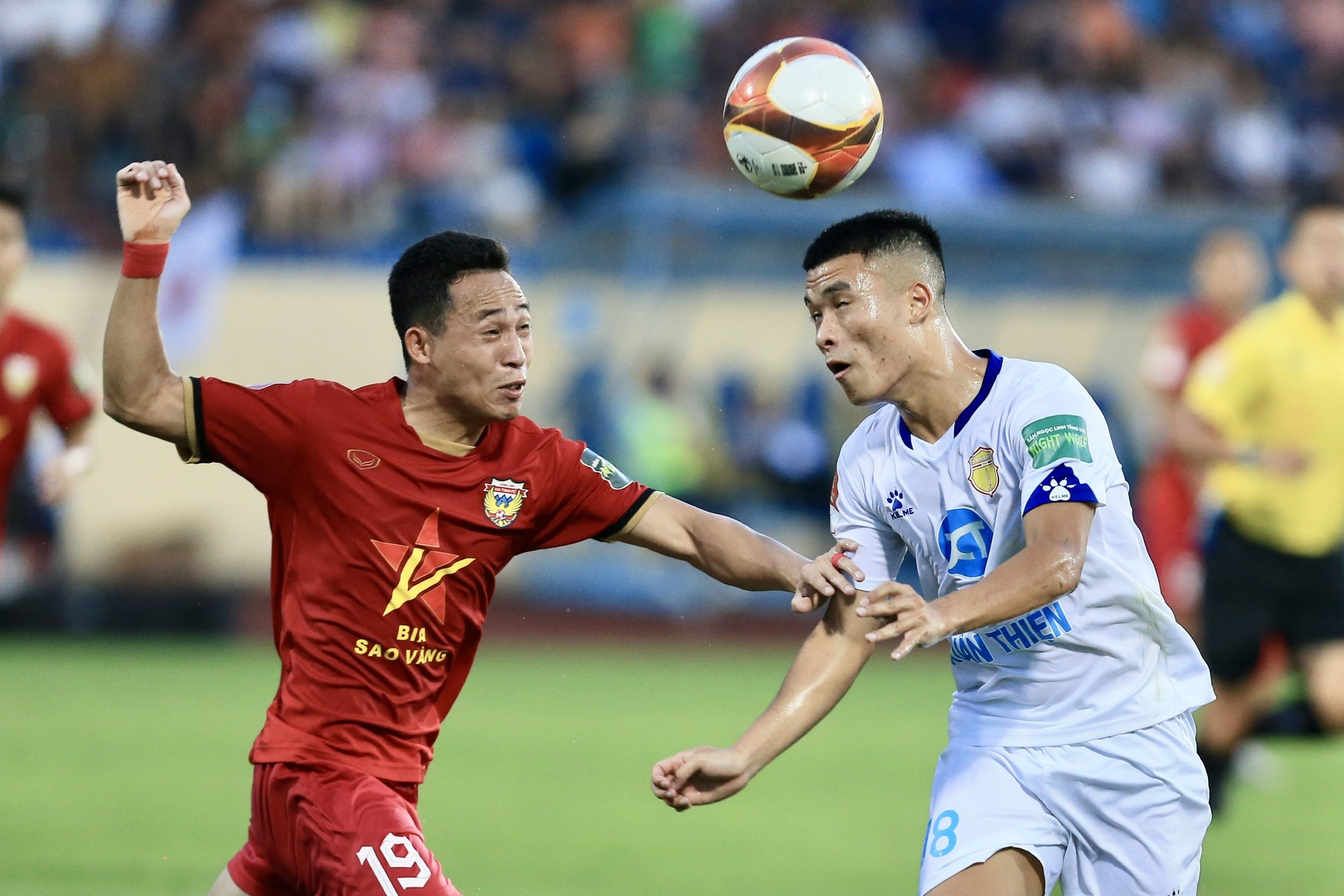 Kết quả V-League 2023, CLB Nam Định 1-1 CLB Hà Tĩnh: Chia điểm ở Thiên Trường  - Ảnh 1.