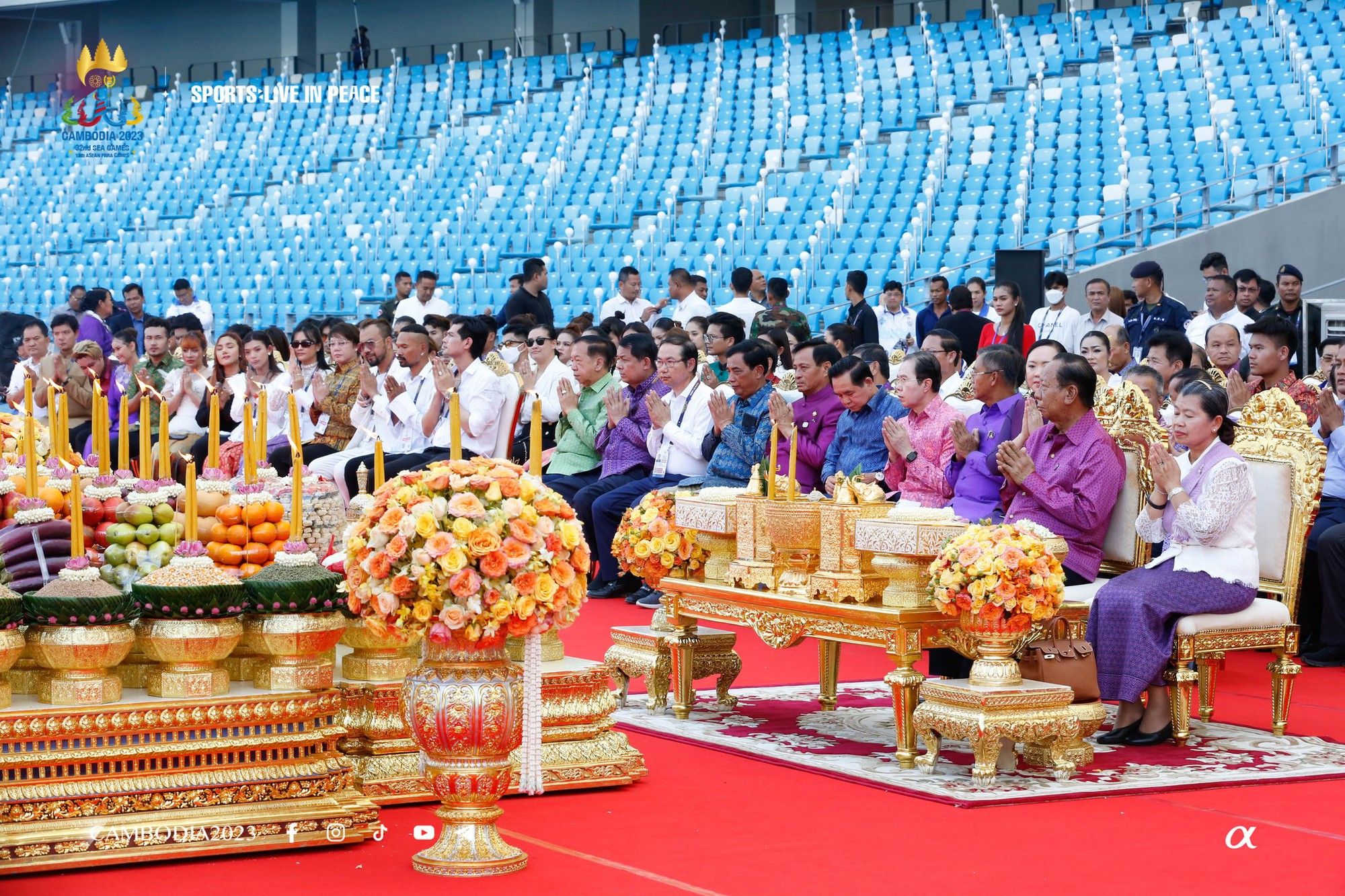 Những màn trình diễn đậm chất Khmer sẽ xuất hiện trong lễ khai mạc SEA Games 32 - Ảnh 1.