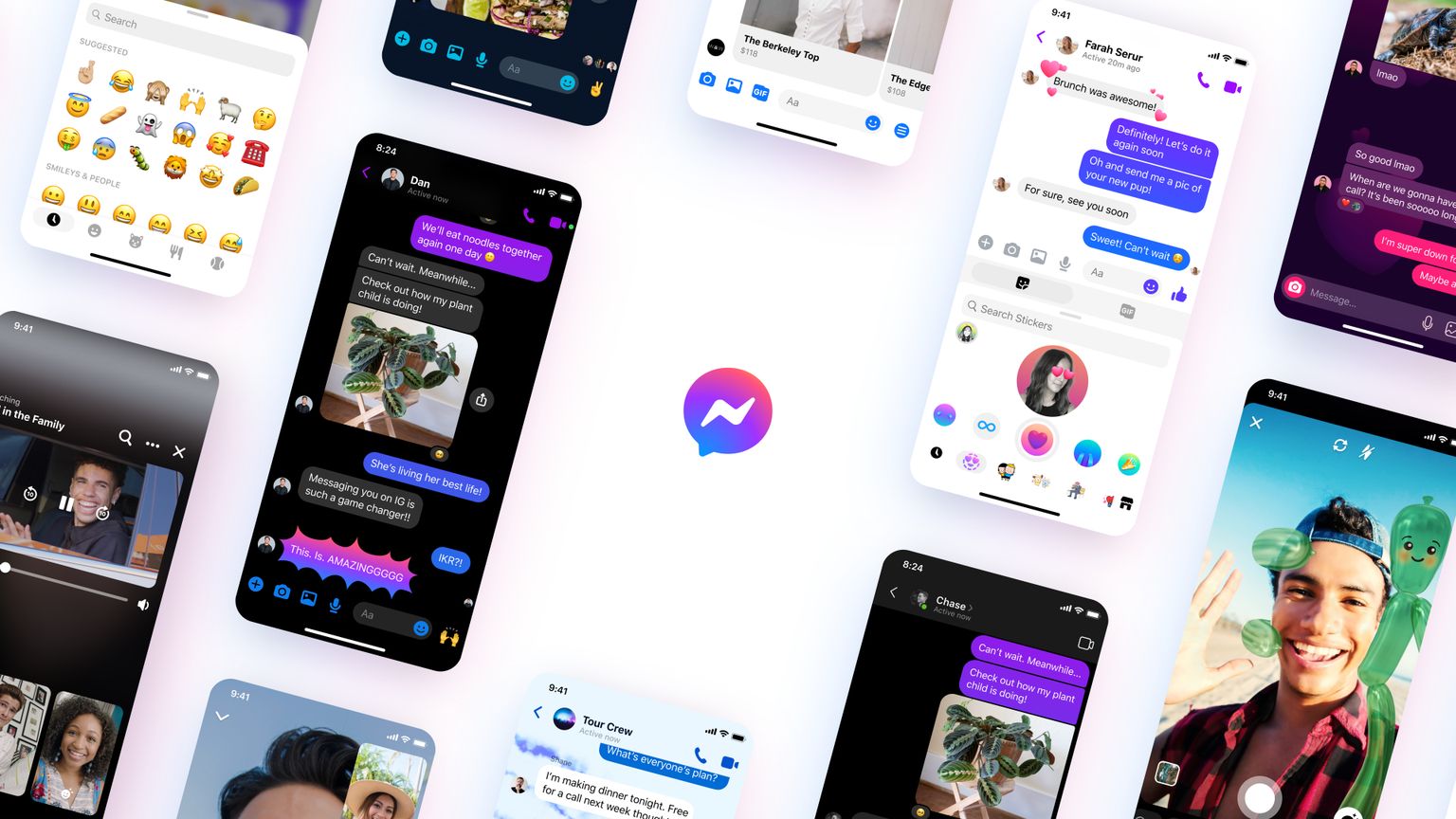 Messenger vừa update thêm theme mới siêu xinh khiến cộng đồng mạng 