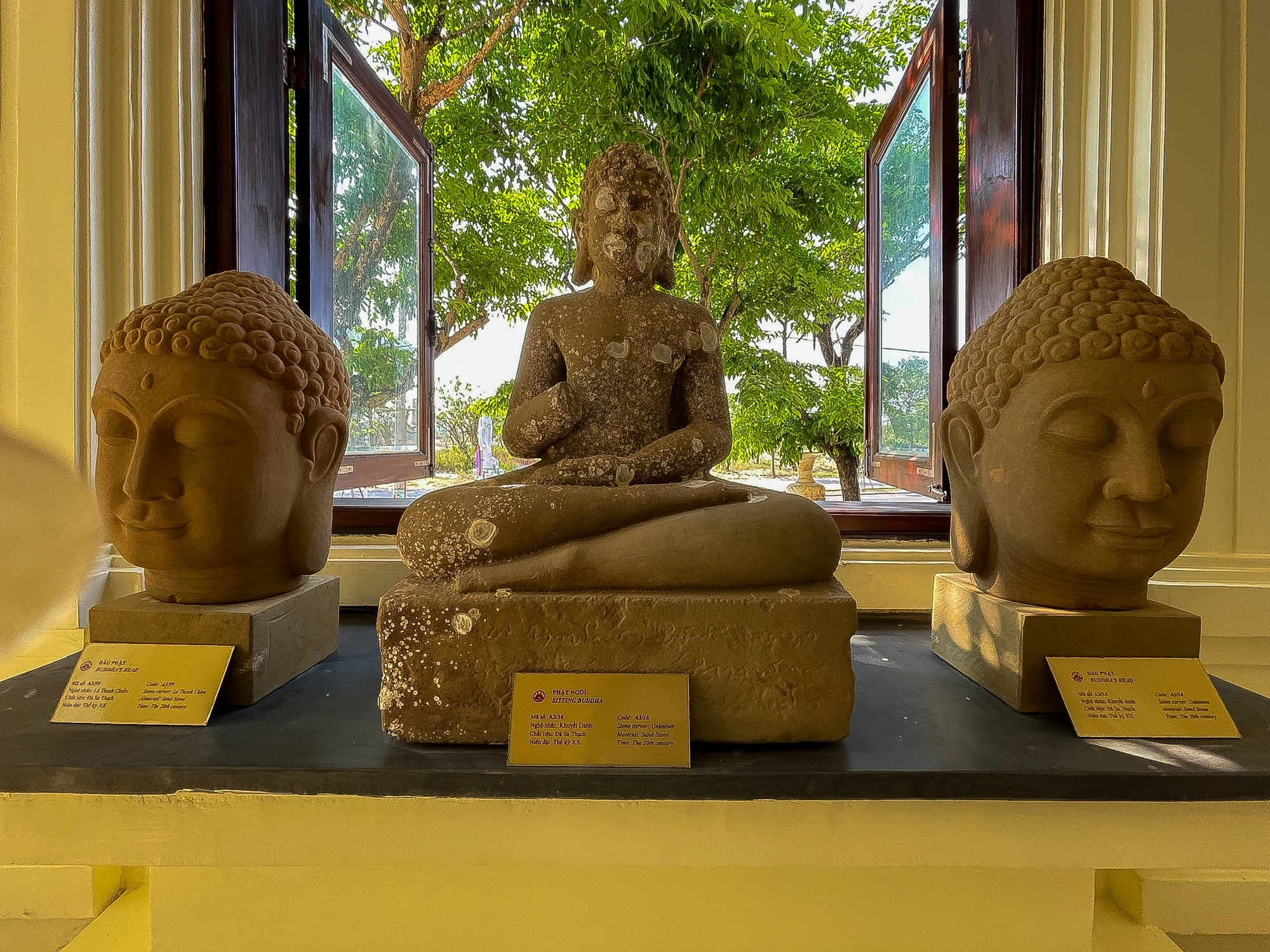 Chiêm ngưỡng Bảo tàng Ký ức điêu khắc đá mỹ nghệ Non Nước - Ngũ Hành Sơn - Ảnh 4.