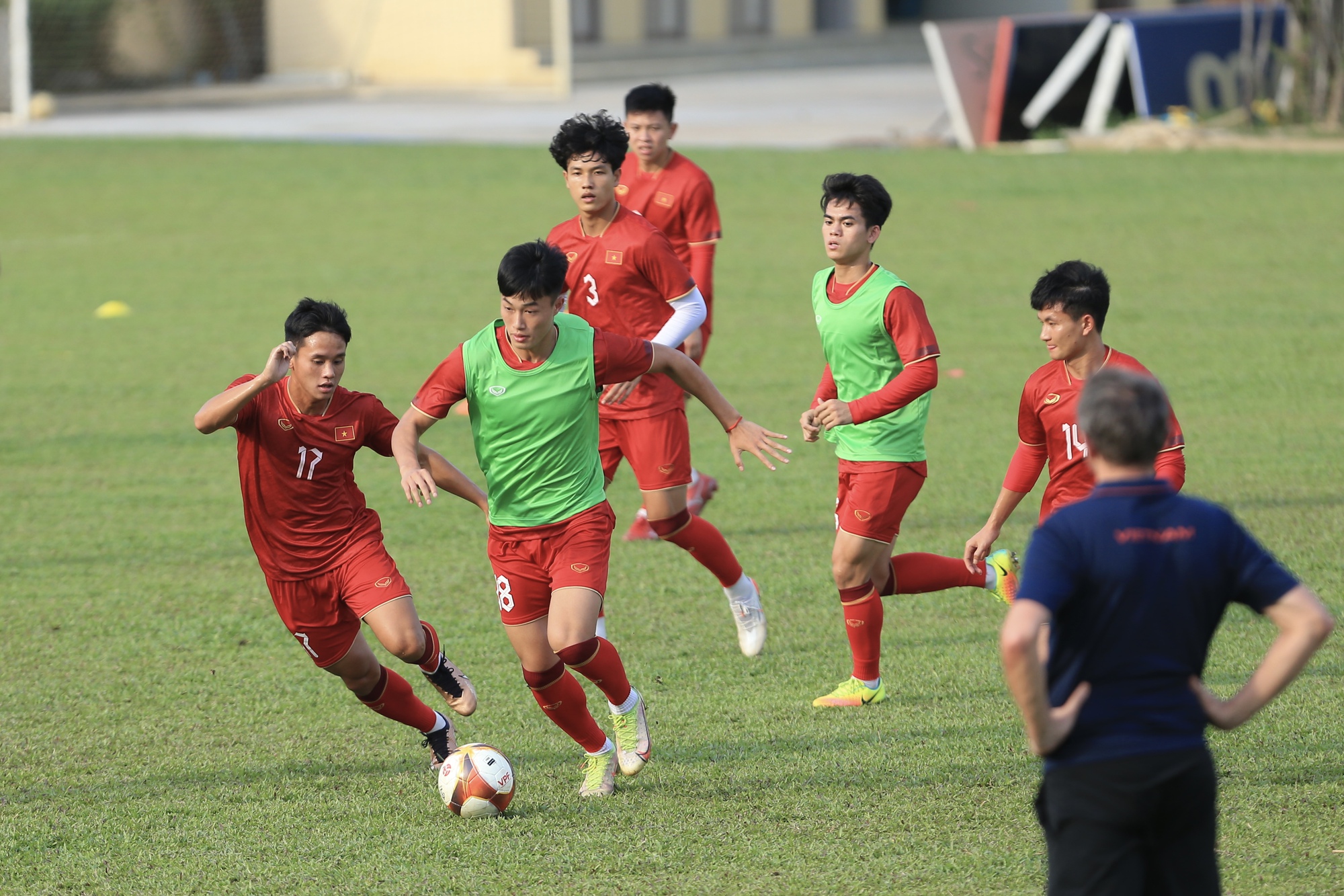 Các cầu thủ U.22 Việt Nam tự tin sẽ vượt qua U.22 Malaysia