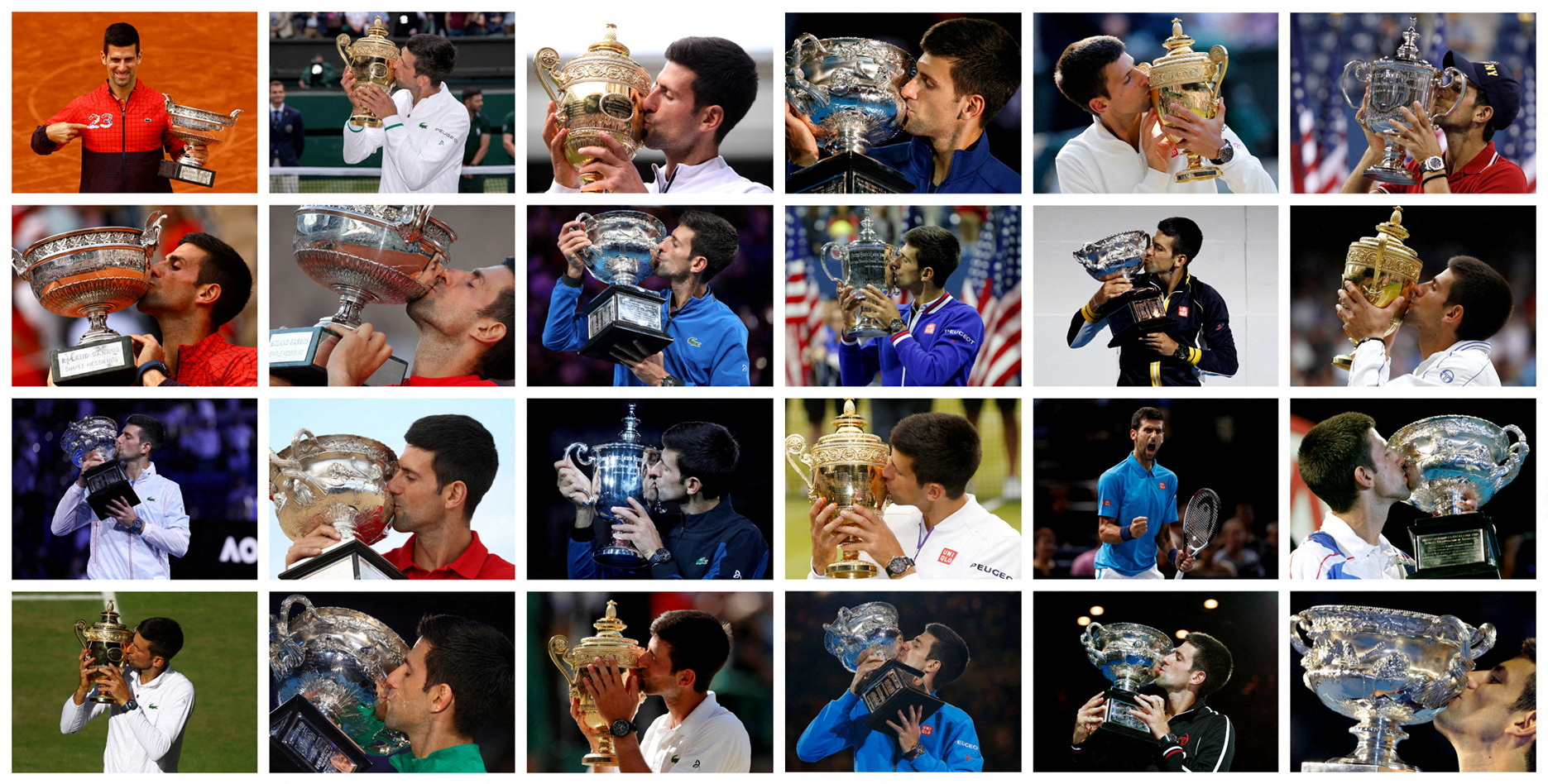 Những con số giúp Novak Djokovic trở thành GOAT - Ảnh 1.