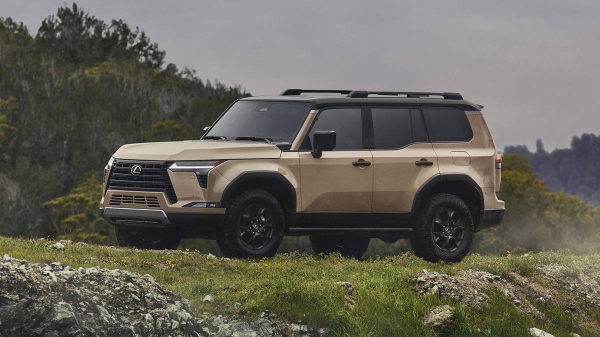 Lexus GX 2024 changes design, like Land Rover Defender