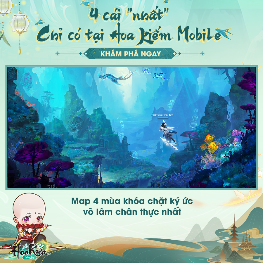 Hoa Kiem Mobile Funtap lançado oficialmente - Foto 2. Hoa Kiếm Mobile Funtap chính thức ra mắt - Ảnh 2.