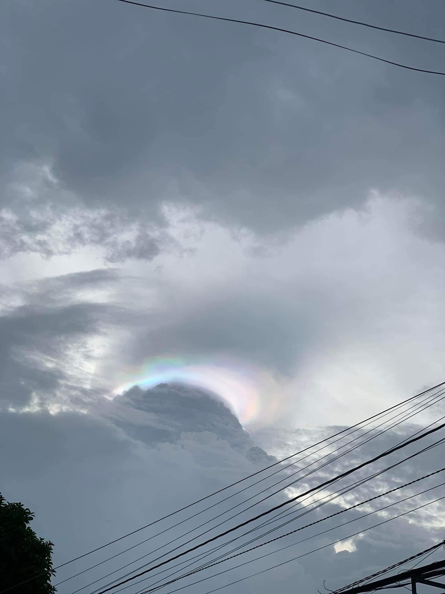 Chiều nay, người dân Tây Ninh thích thú chụp lại những đám mây ‘lạ’ trên bầu trời - Ảnh 2.