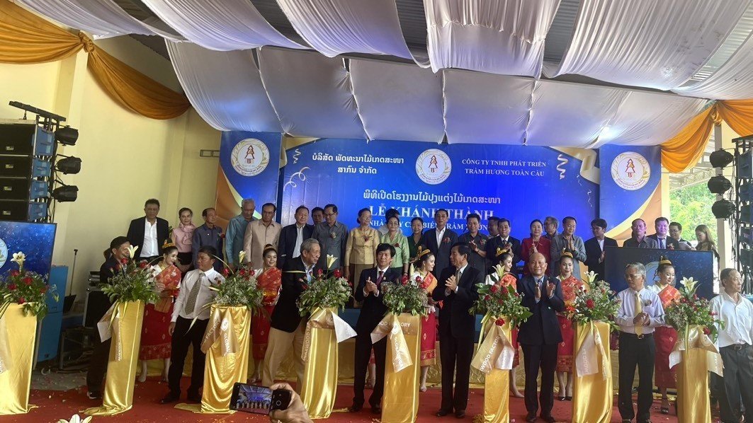 អាជីវកម្មវៀតណាមពង្រីកការកែច្នៃឈើគ្រញូងក្នុងតំបន់ និងពិភពលោក - រូបថត ១. Doanh nghiệp Việt mở rộng chế biến trầm hương ra khu vực và toàn cầu - Ảnh 1.