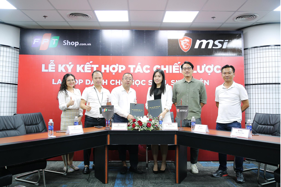 FPT Shop khẳng định vị trí số 1 bán laptop gaming khi ký hợp tác với MSI - Ảnh 1. FPT Shop khẳng định vị trí số 1 bán laptop gaming khi ký hợp tác với MSI - Ảnh 1.