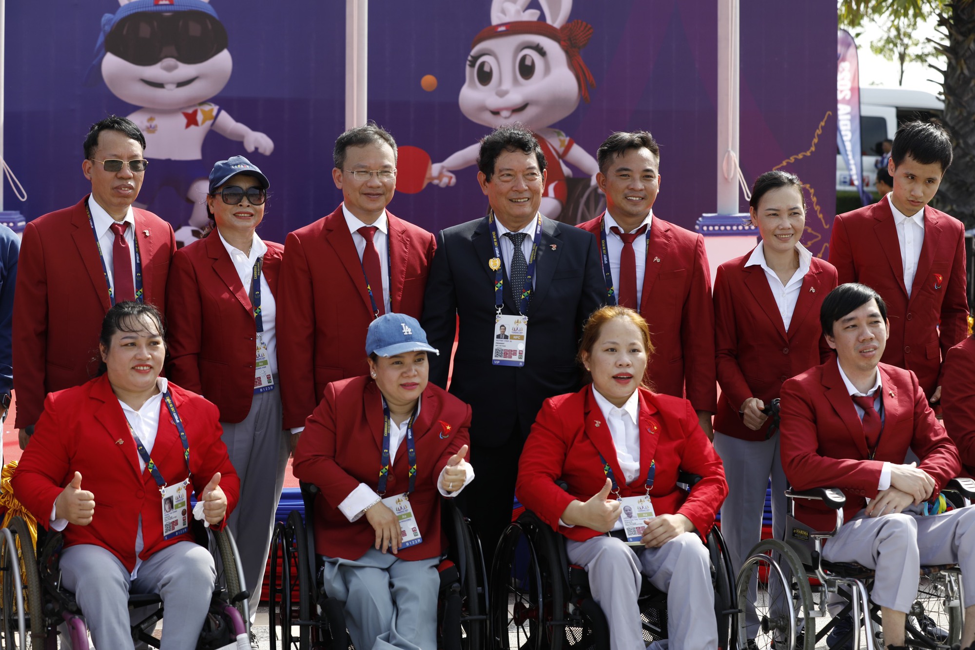 Xúc động lễ thượng cờ ASEAN Para Games 2023 - Ảnh 4.