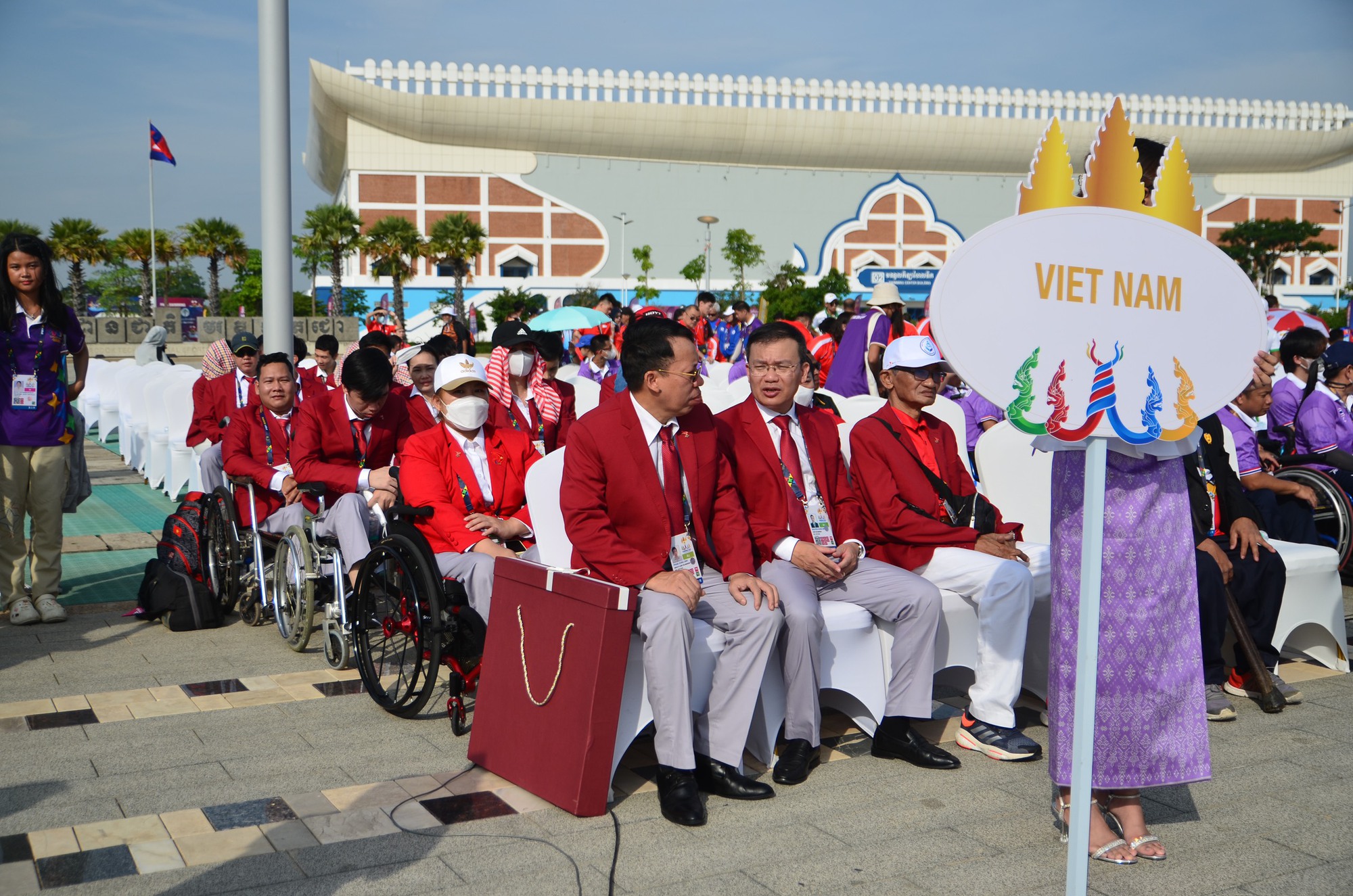 Xúc động lễ thượng cờ ASEAN Para Games 2023 - Ảnh 5.