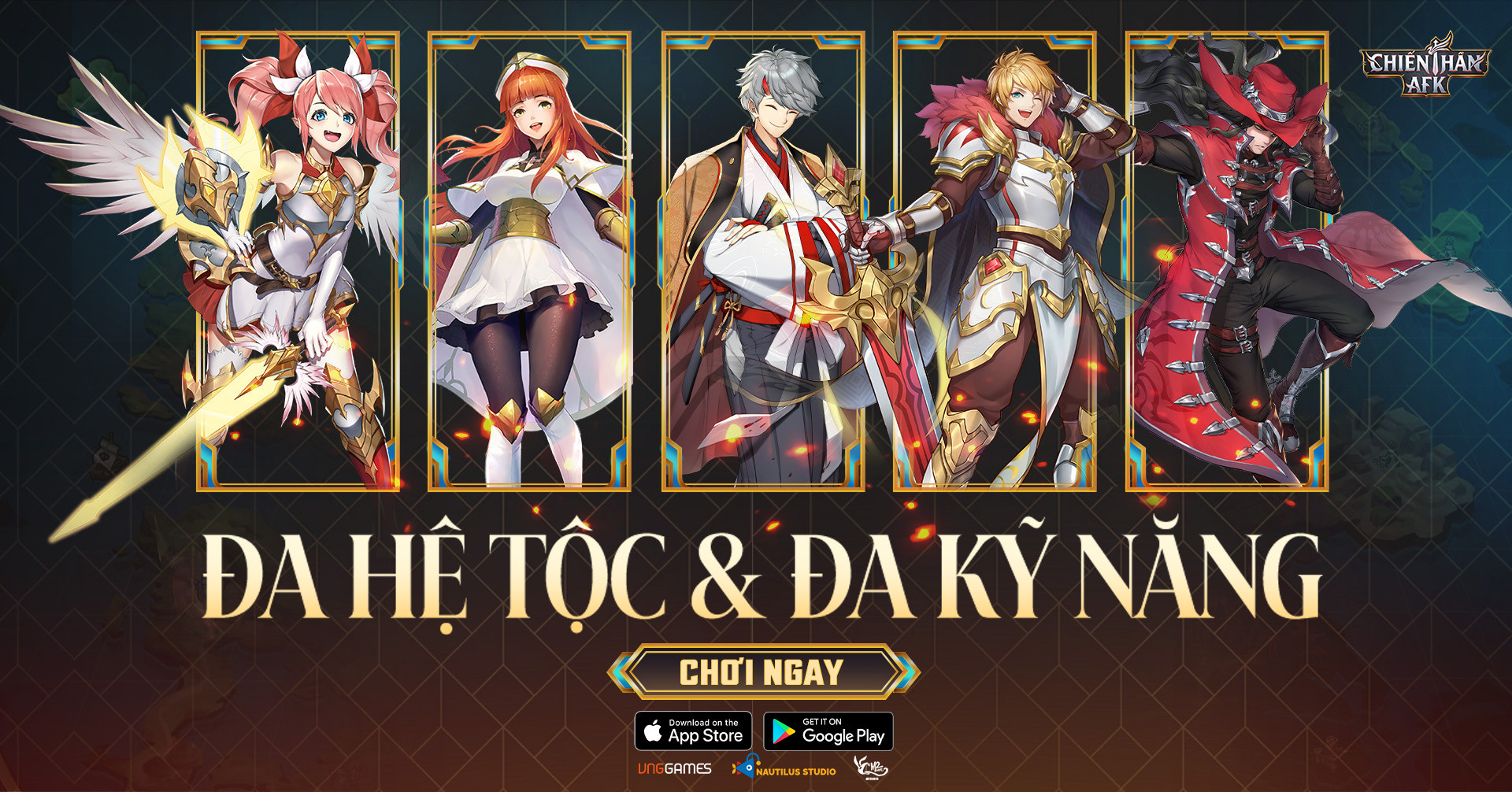 War God AFK dilancarkan secara rasmi di Vietnam dan Asia Tenggara - Foto 1. Chiến Thần AFK chính thức ra mắt tại Việt Nam và khu vực Đông Nam Á - Ảnh 1.